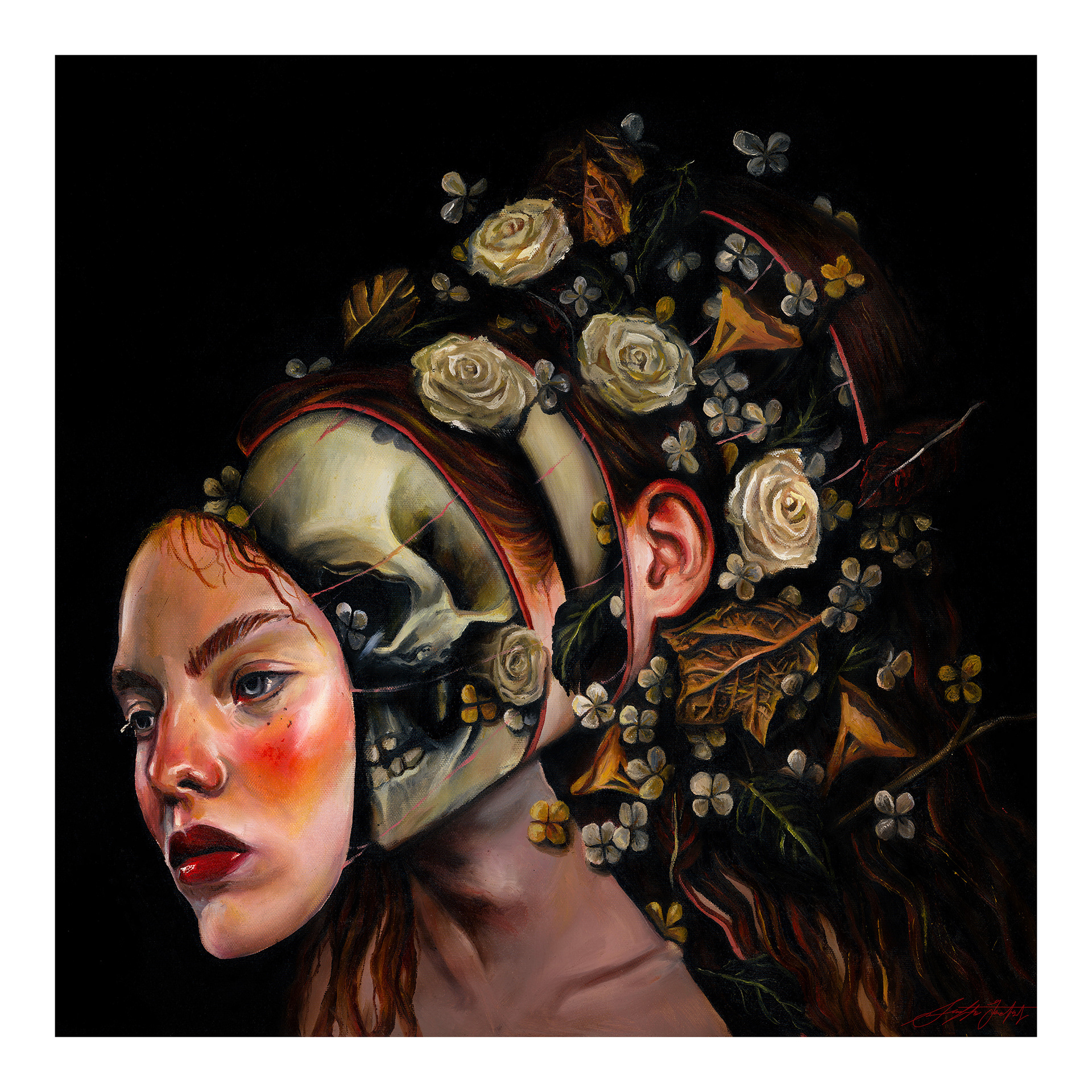 'Eternal Bloom' Oil on Canvas