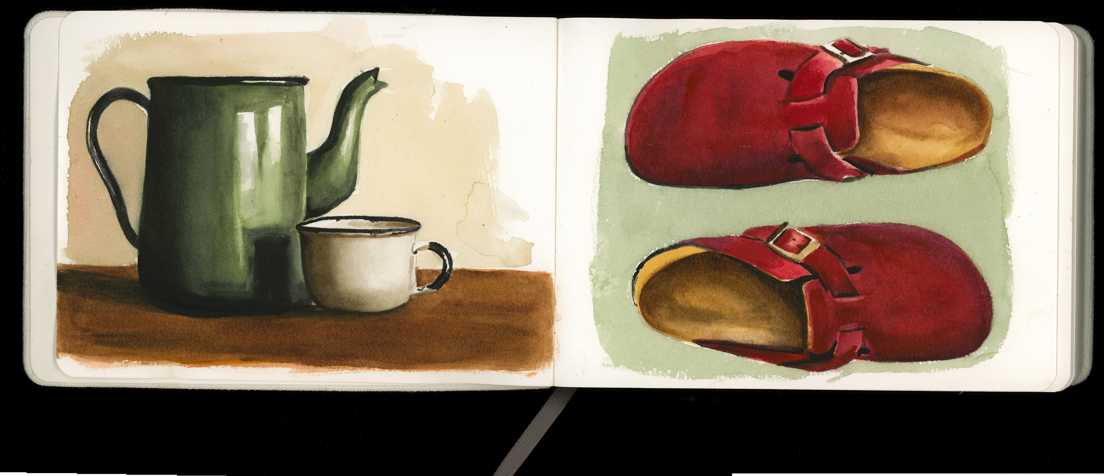 Watercolor Sketchbooks Page #3