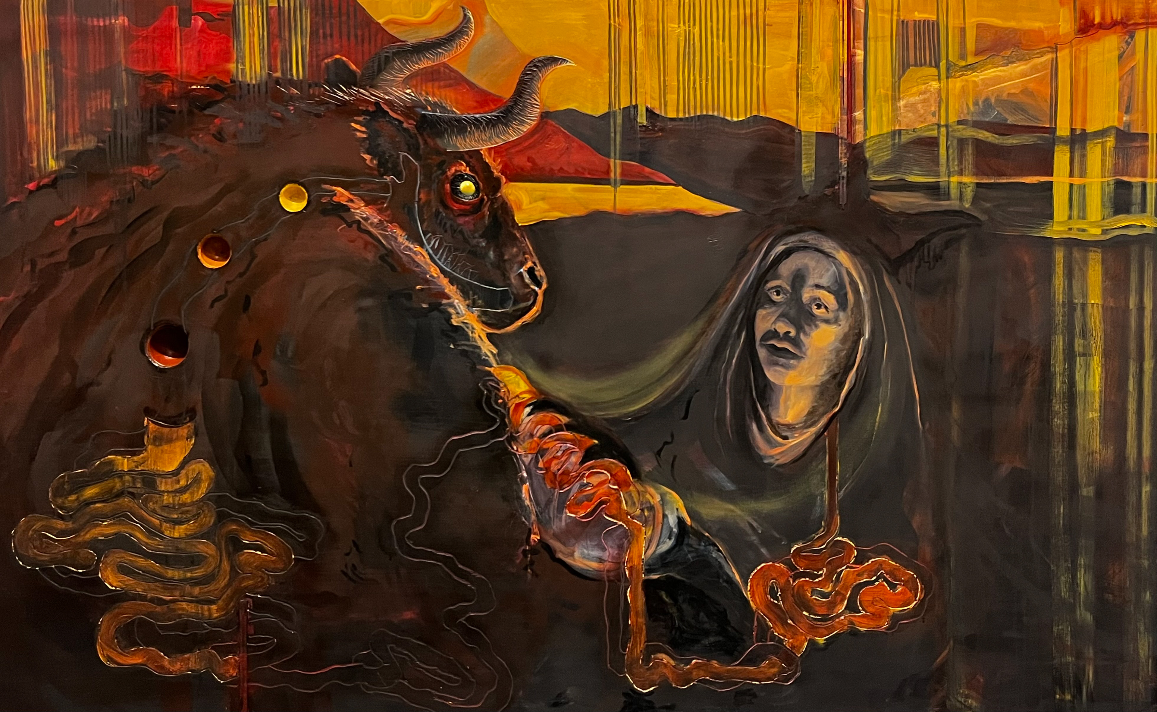 "Agape Gives Her Child to Moloch" Group Exhibition with Wave Pool
