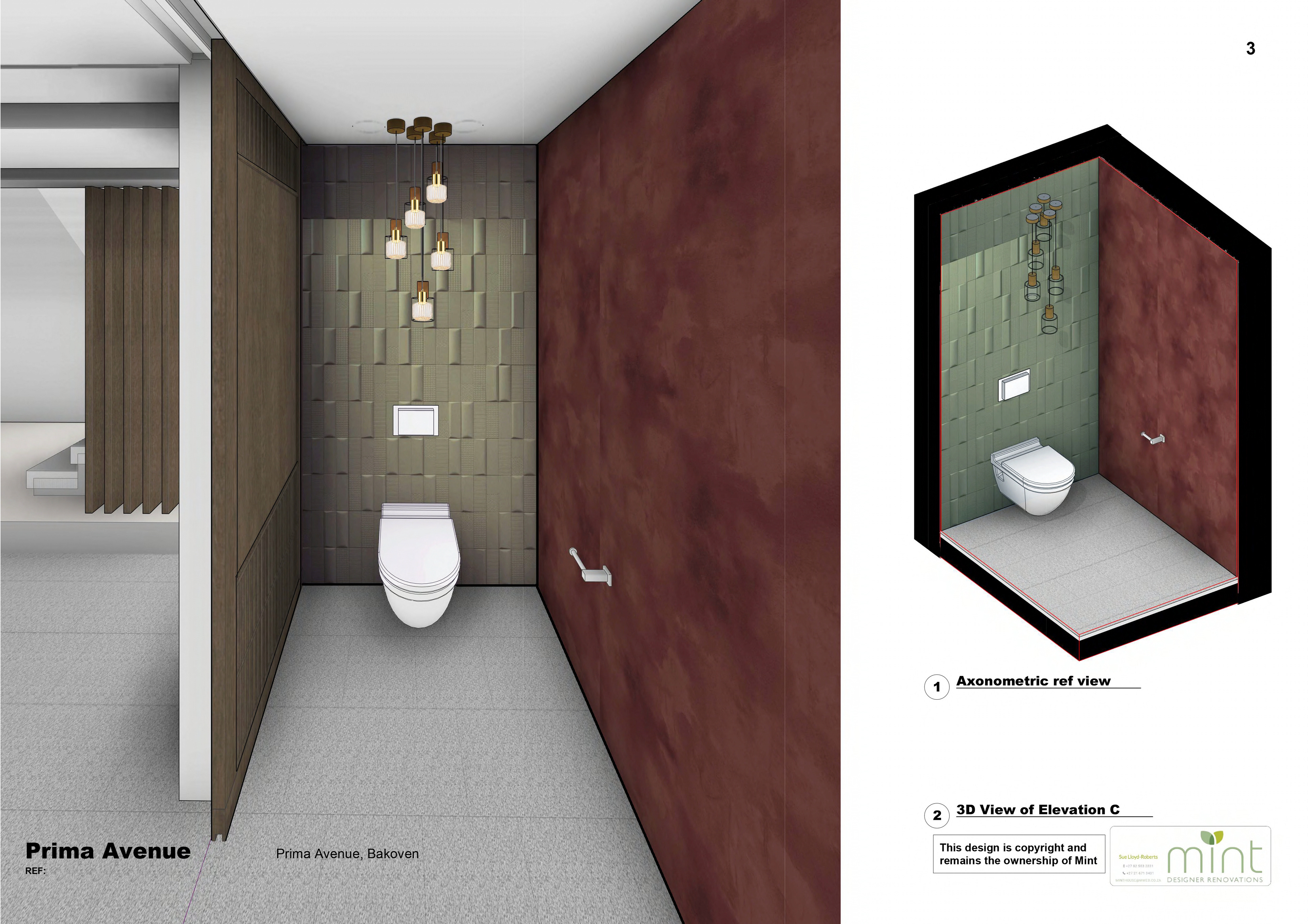 Views highlighting how interior spaces and carefully sourced elements merge seamlessly with the design intent.