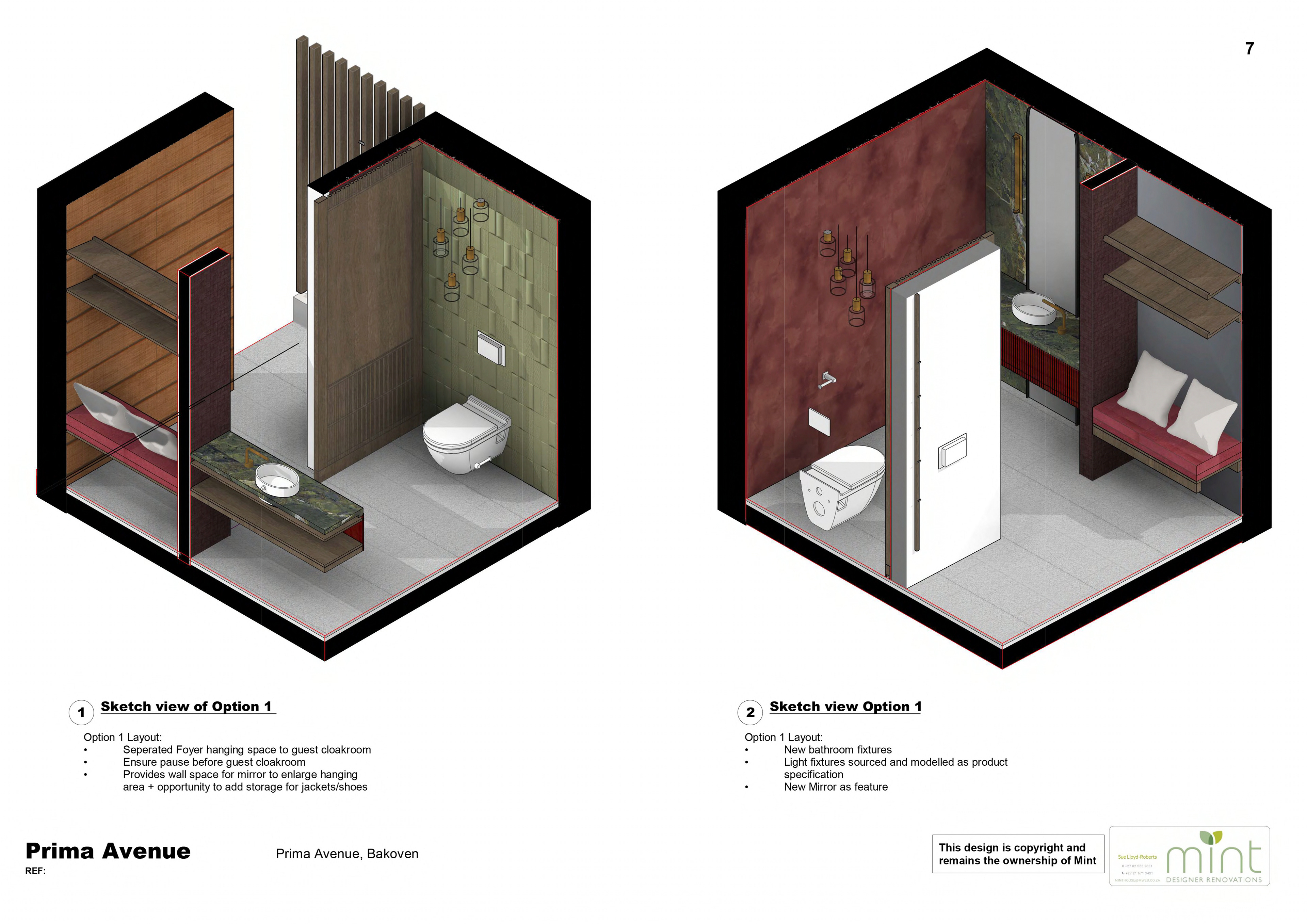 BIM Modelling brings this axonometric view of space to life.