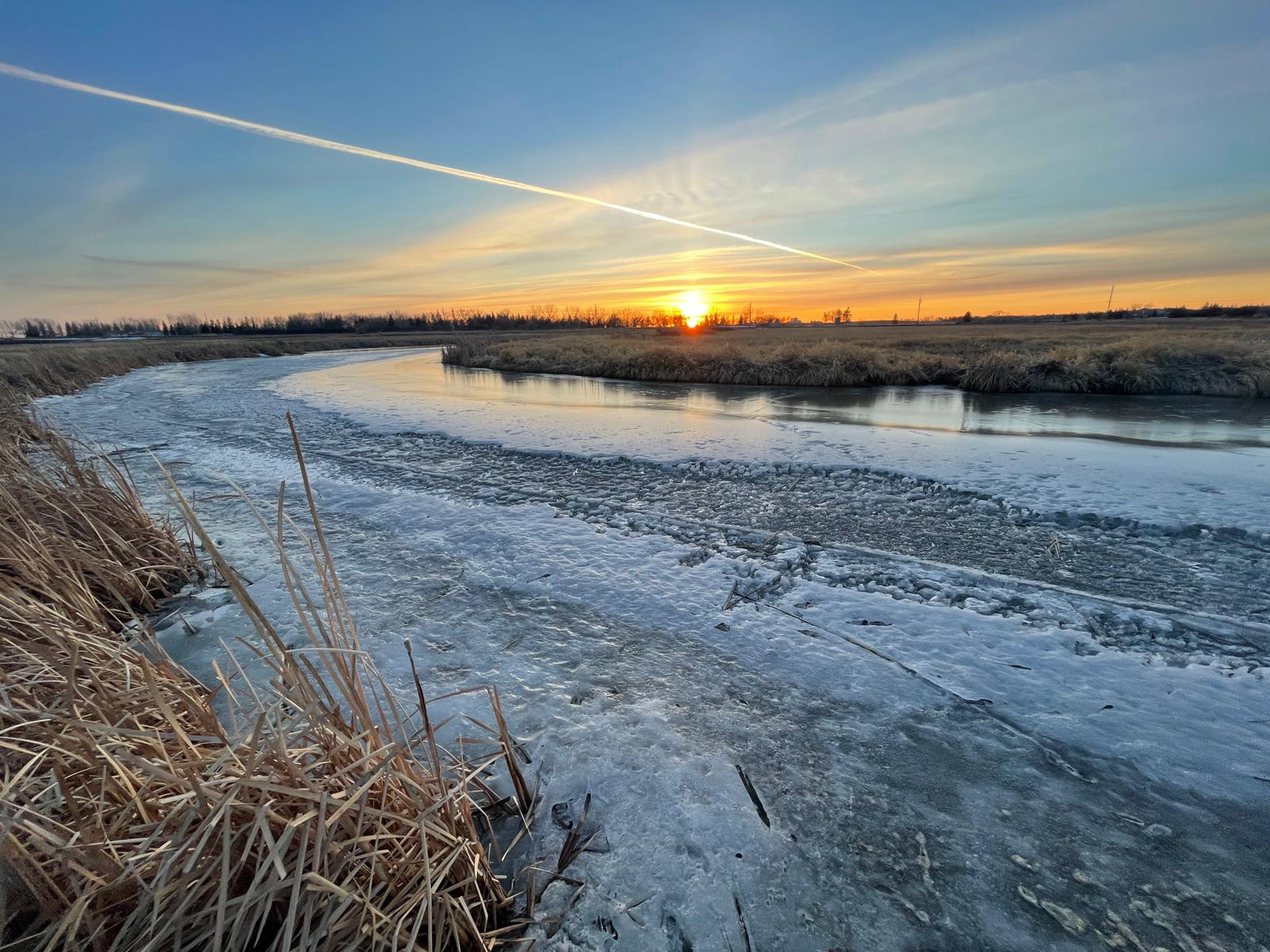 Walks along the creek photo by Ted Saczek