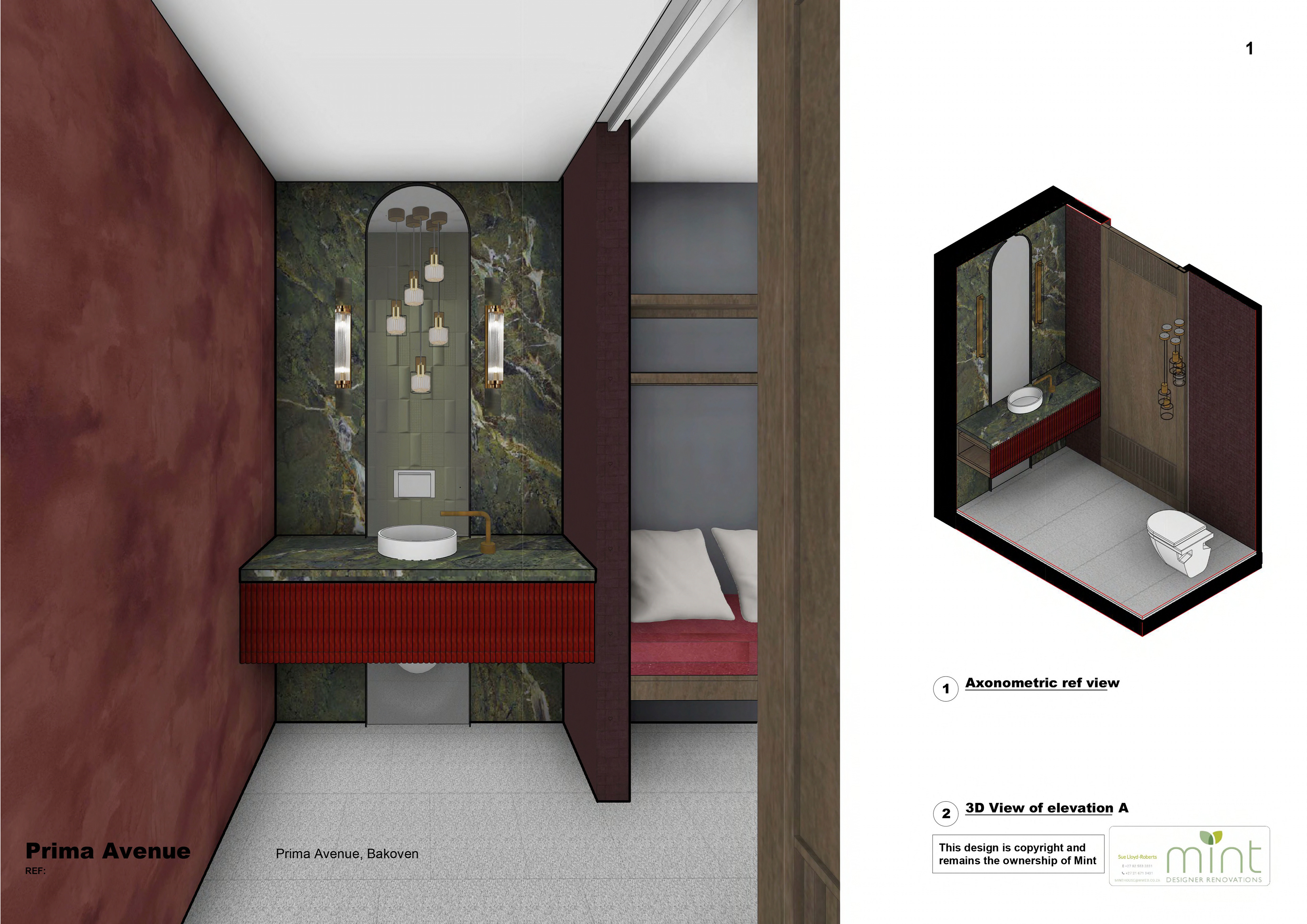 Views highlighting how interior spaces and carefully sourced elements merge seamlessly with the design intent.