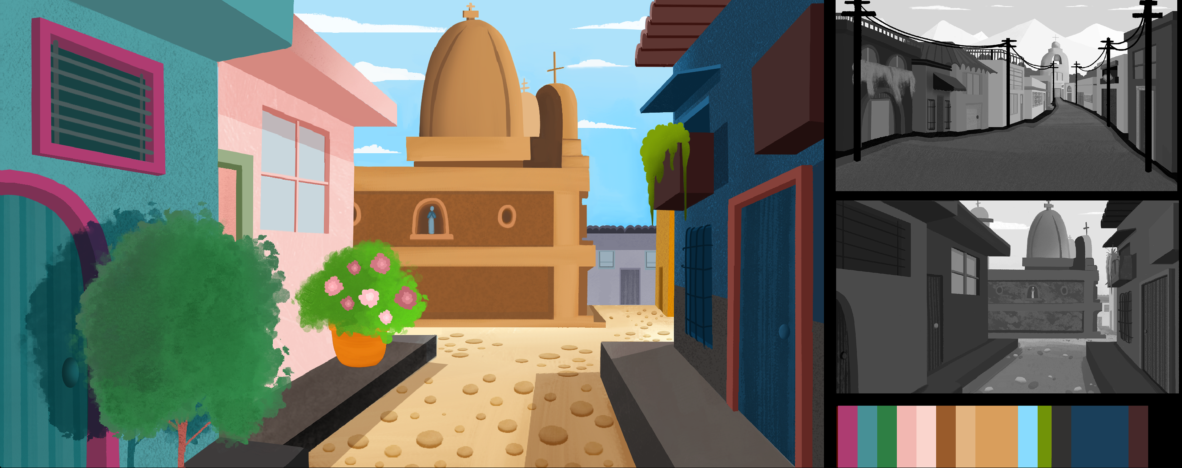 A Old Mexican Town