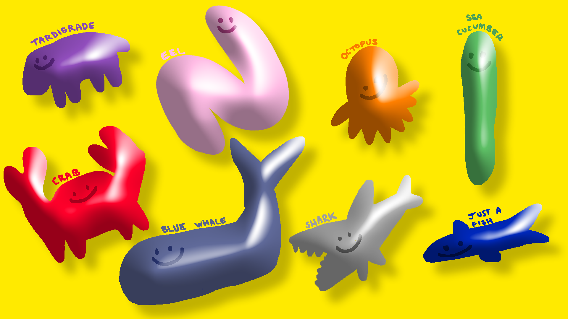 sea creatures