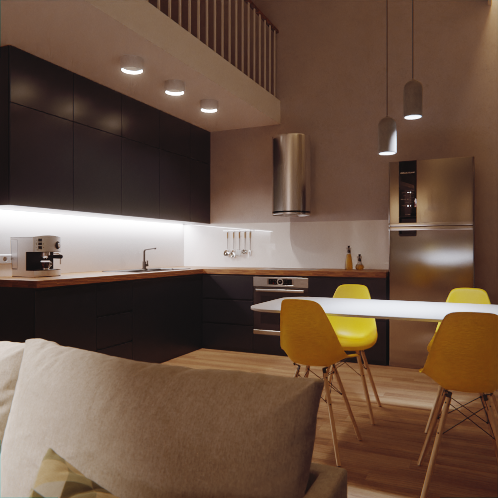Architektur Visualisierung Interior (Blender + Cycles)