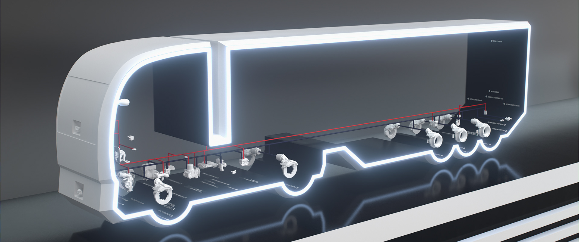 3D VISUALISIERUNG "LONG HAULAGE TRUCK"
