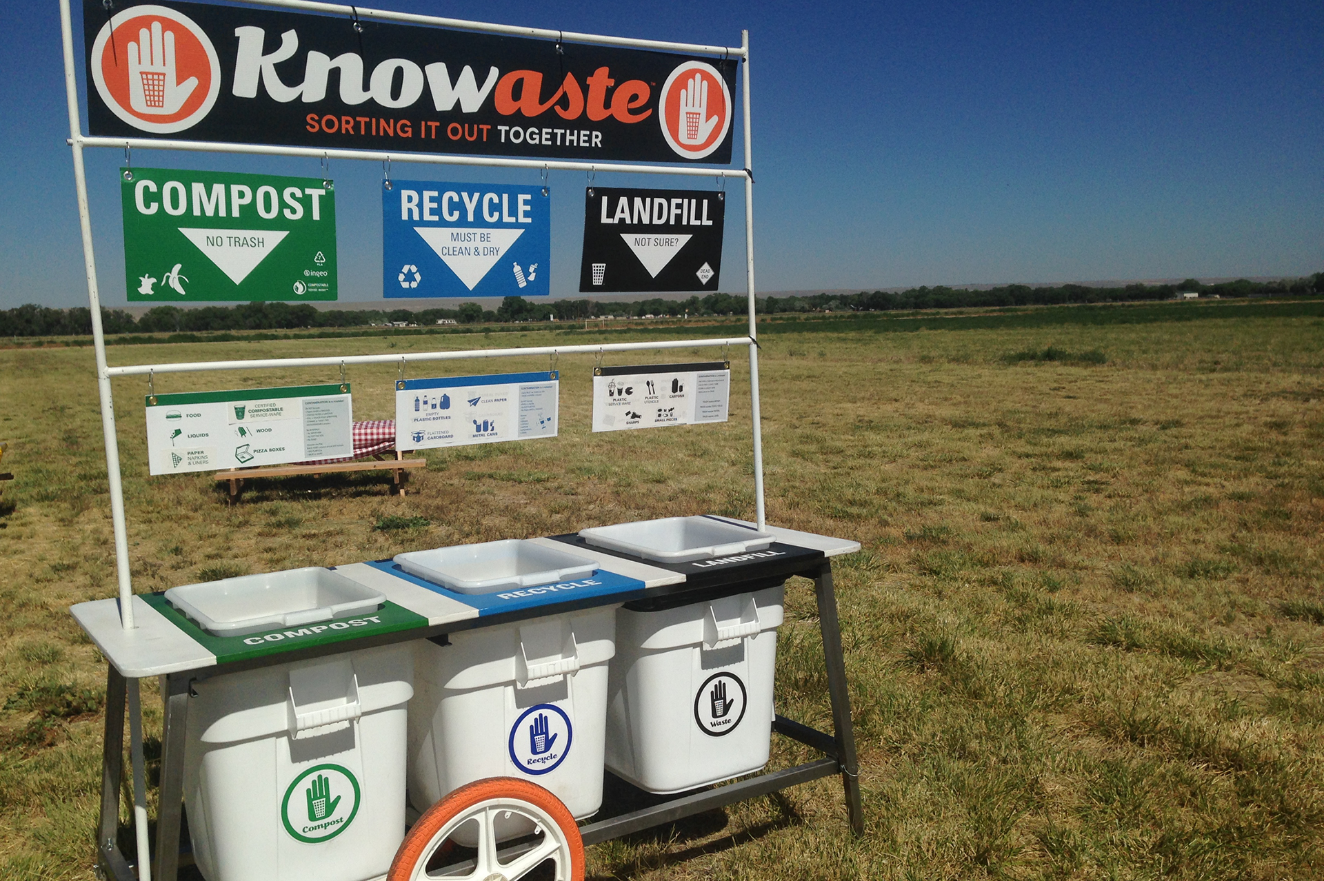 the resource recovery station in action