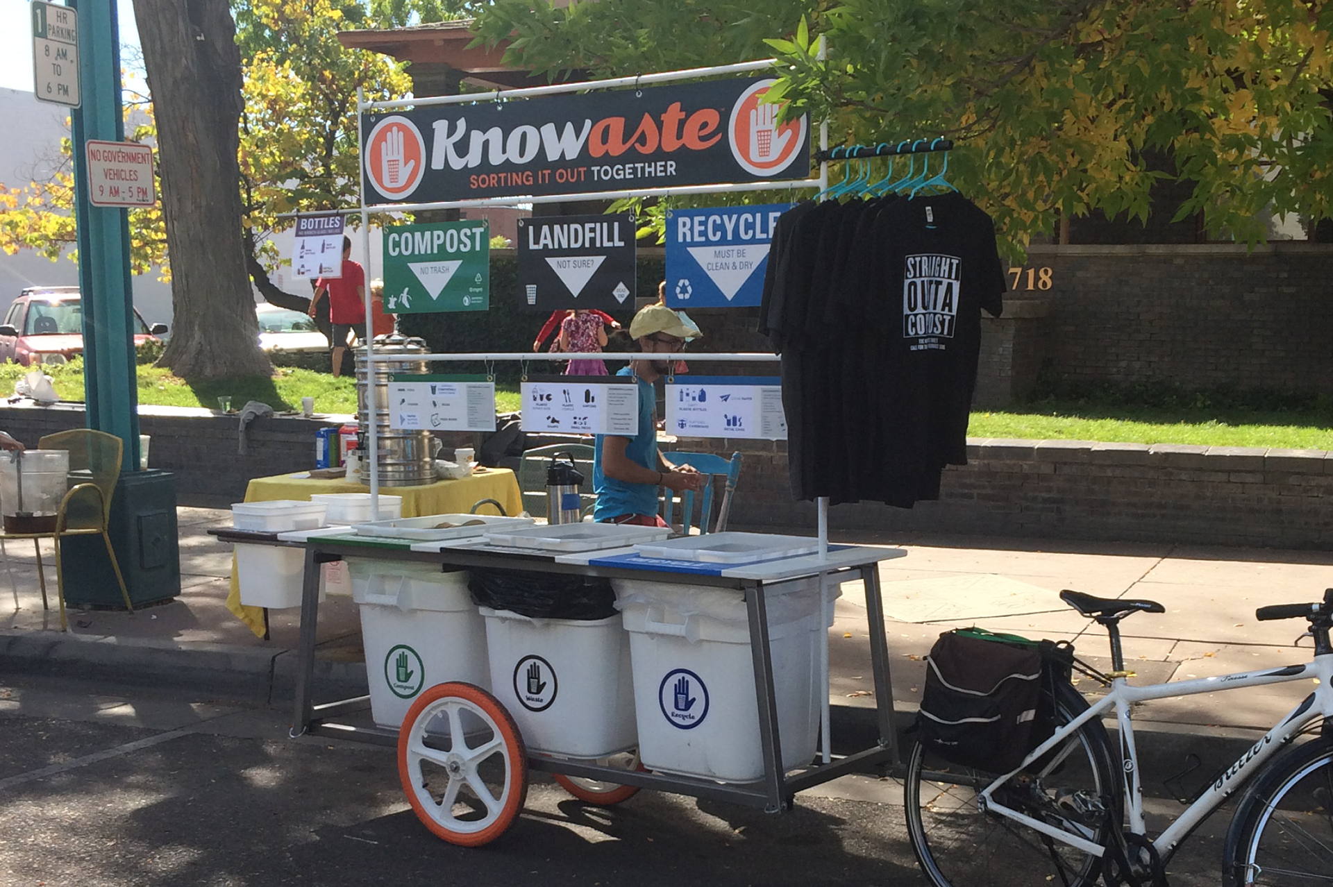 the resource recovery station in action