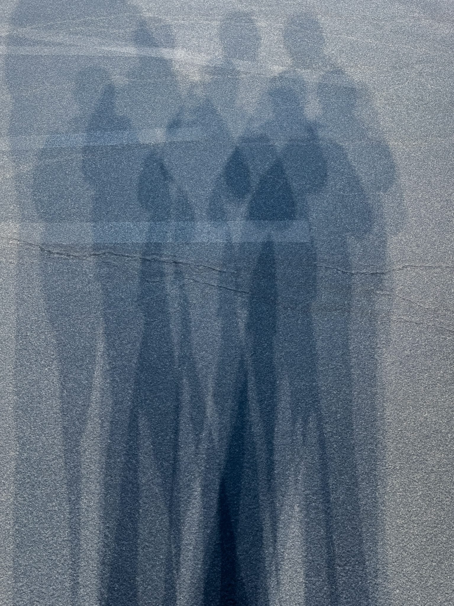 Photographer's shadow - multiplied