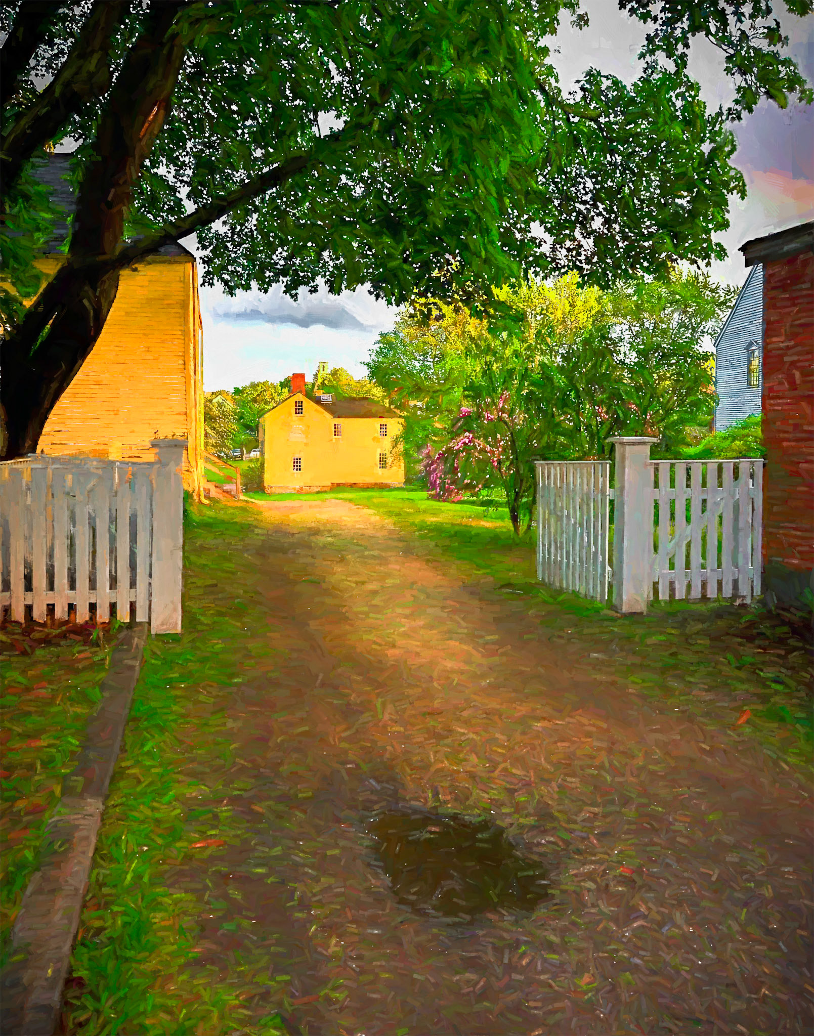Horse Lane in Strawbery Banke