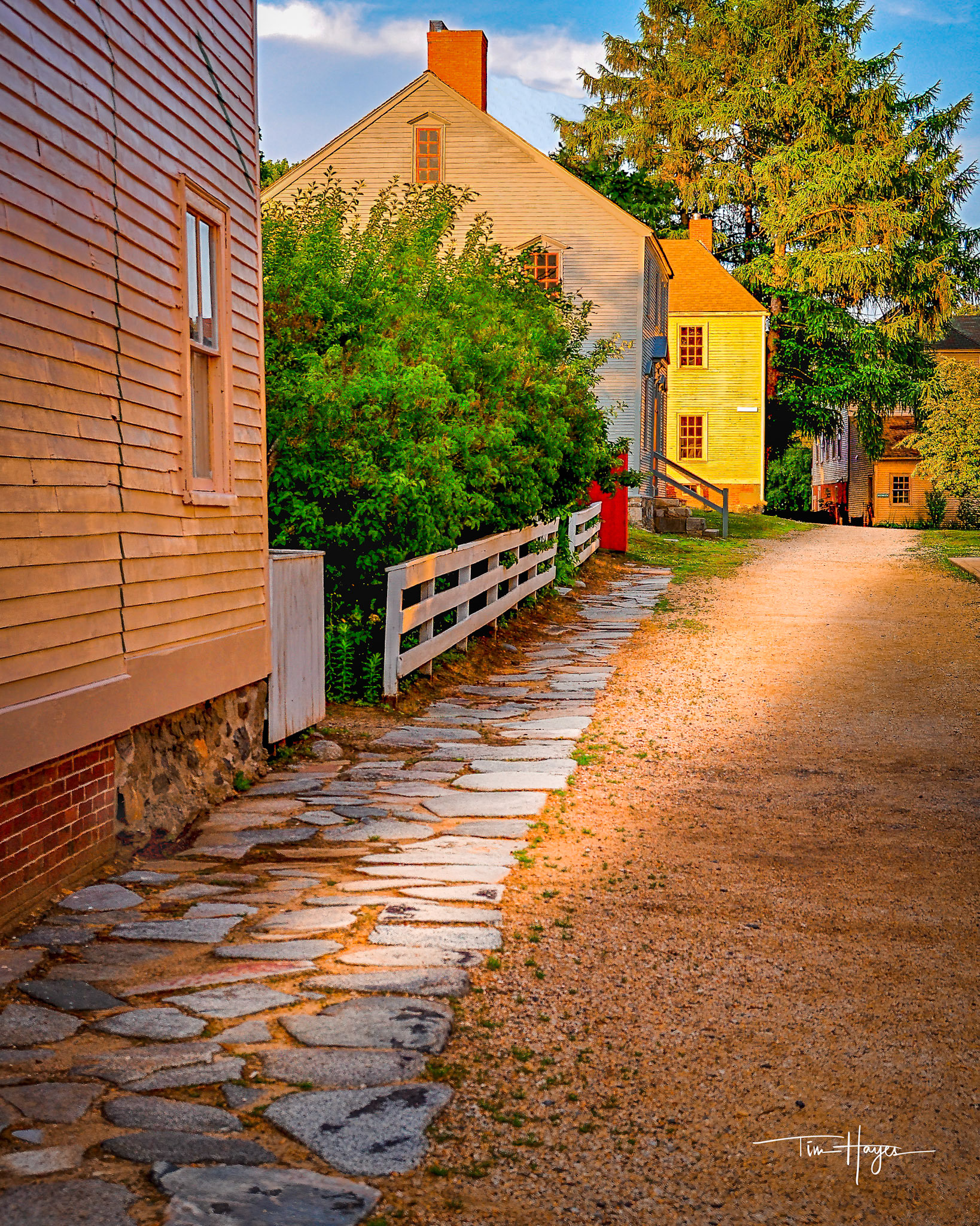 Late afternnon on Jefferson Street