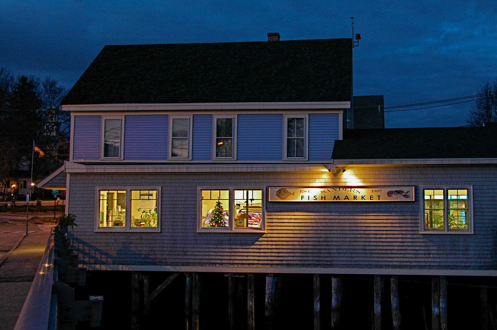 Fish Market Blue Hour