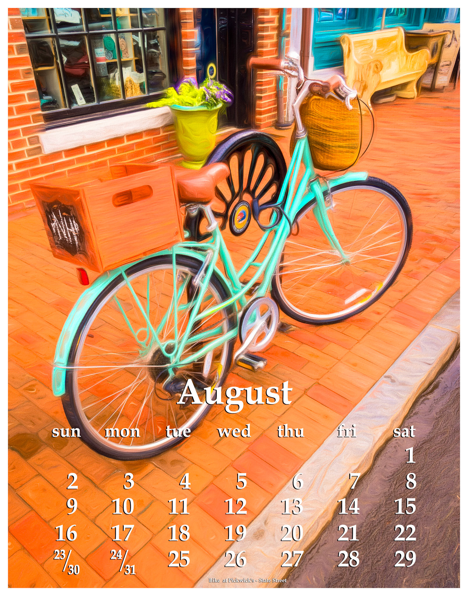 Bike at Pickwick's