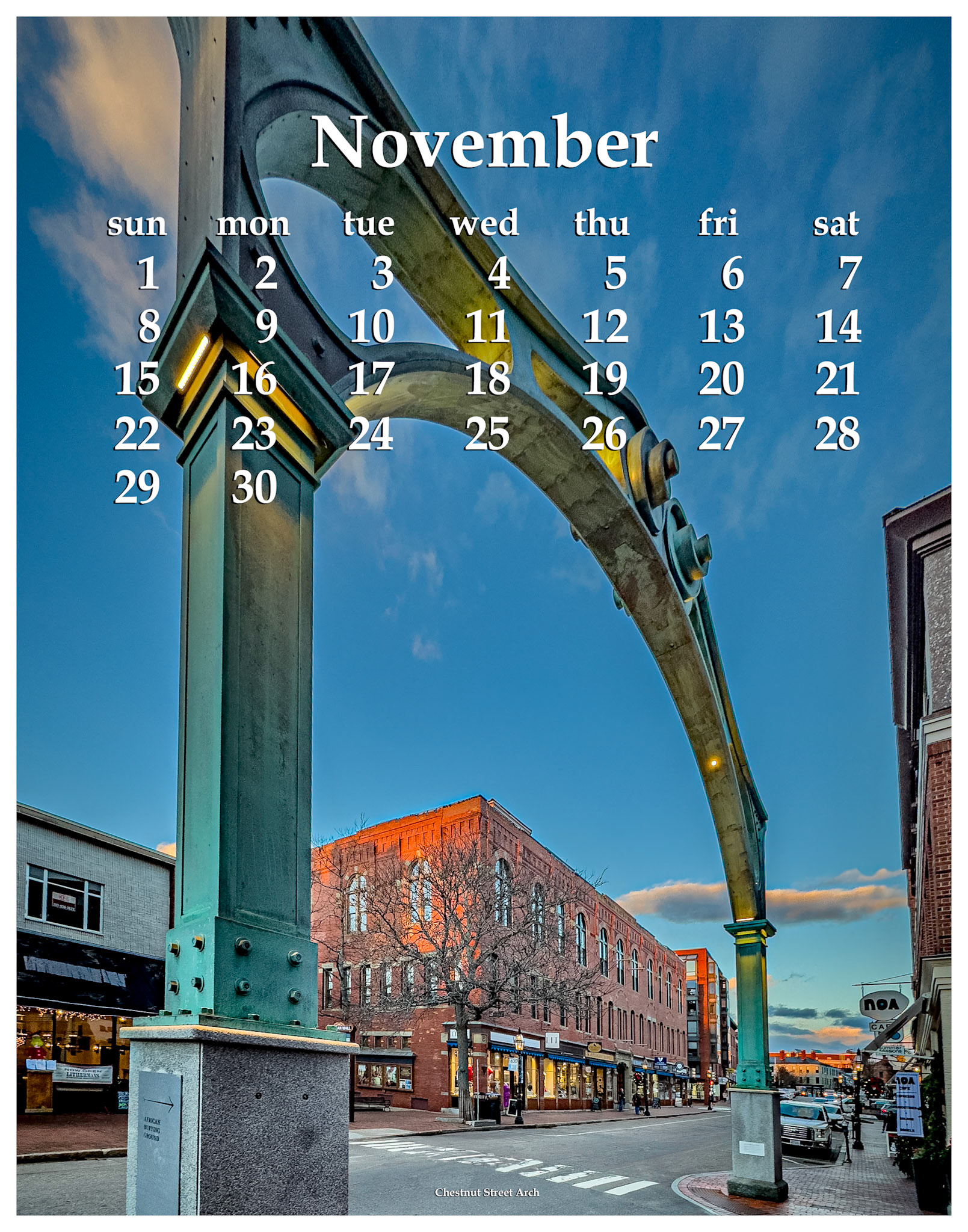 Chestnut Street Arch