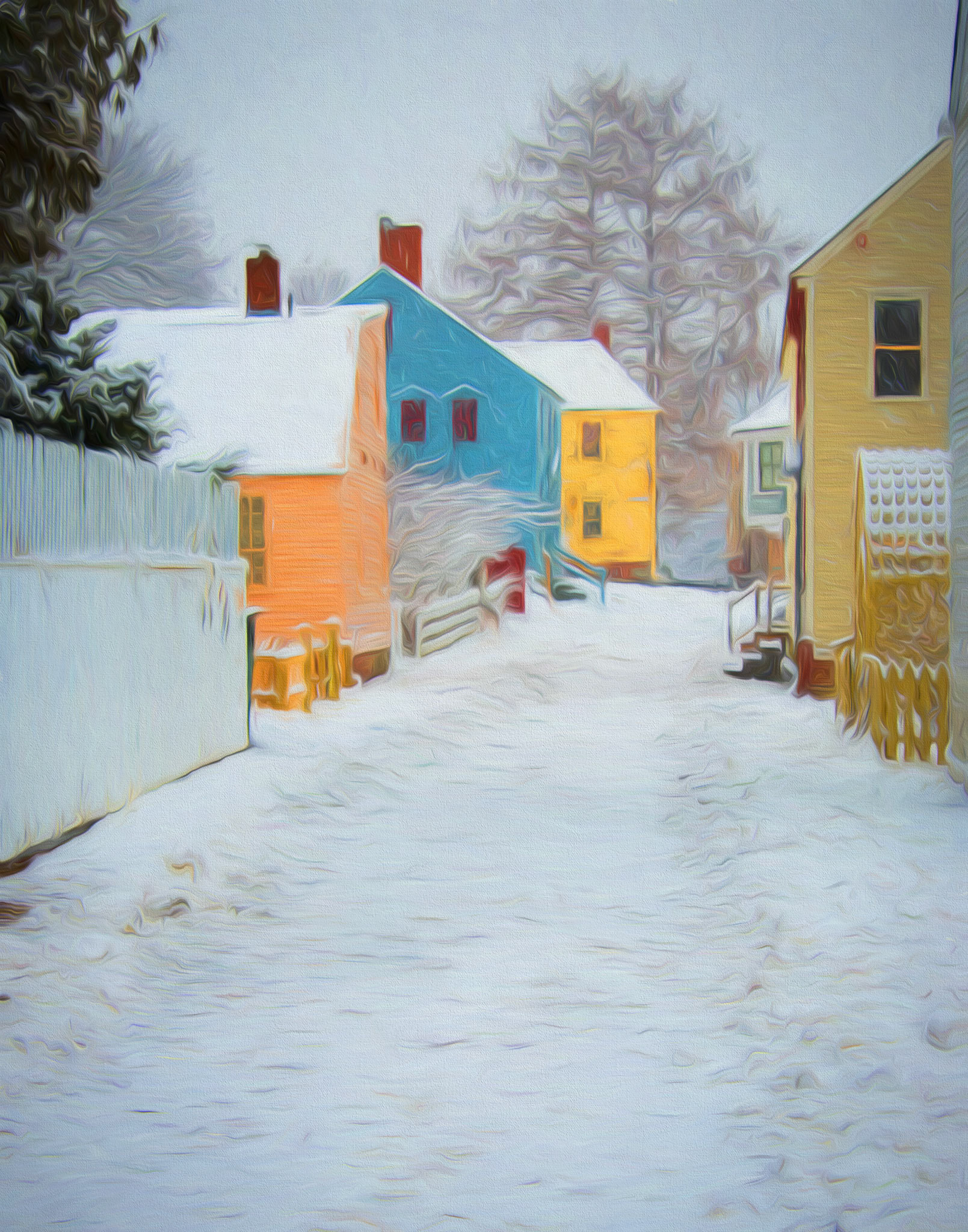 Winter on Jefferson Street