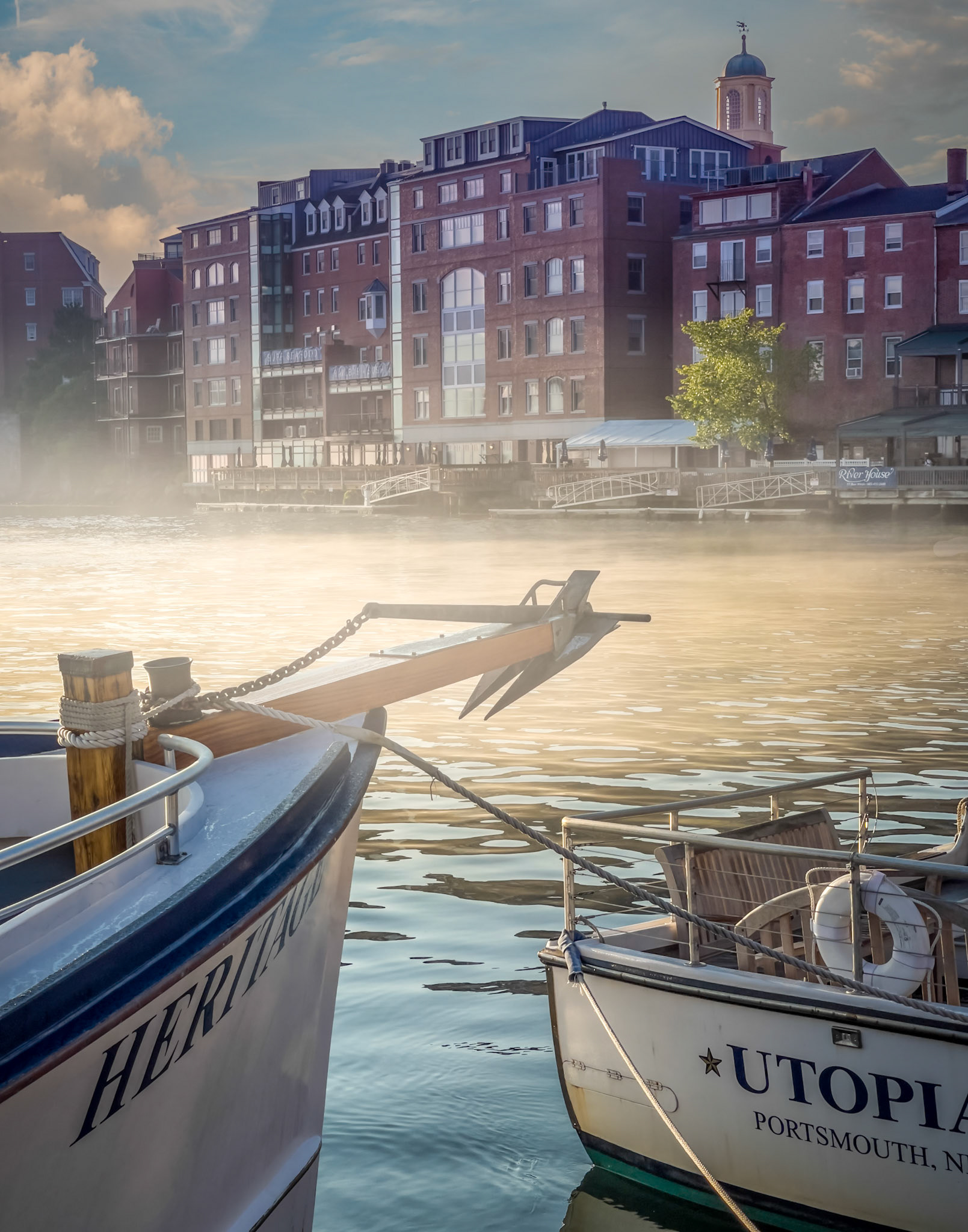 Early Morning Harbor View