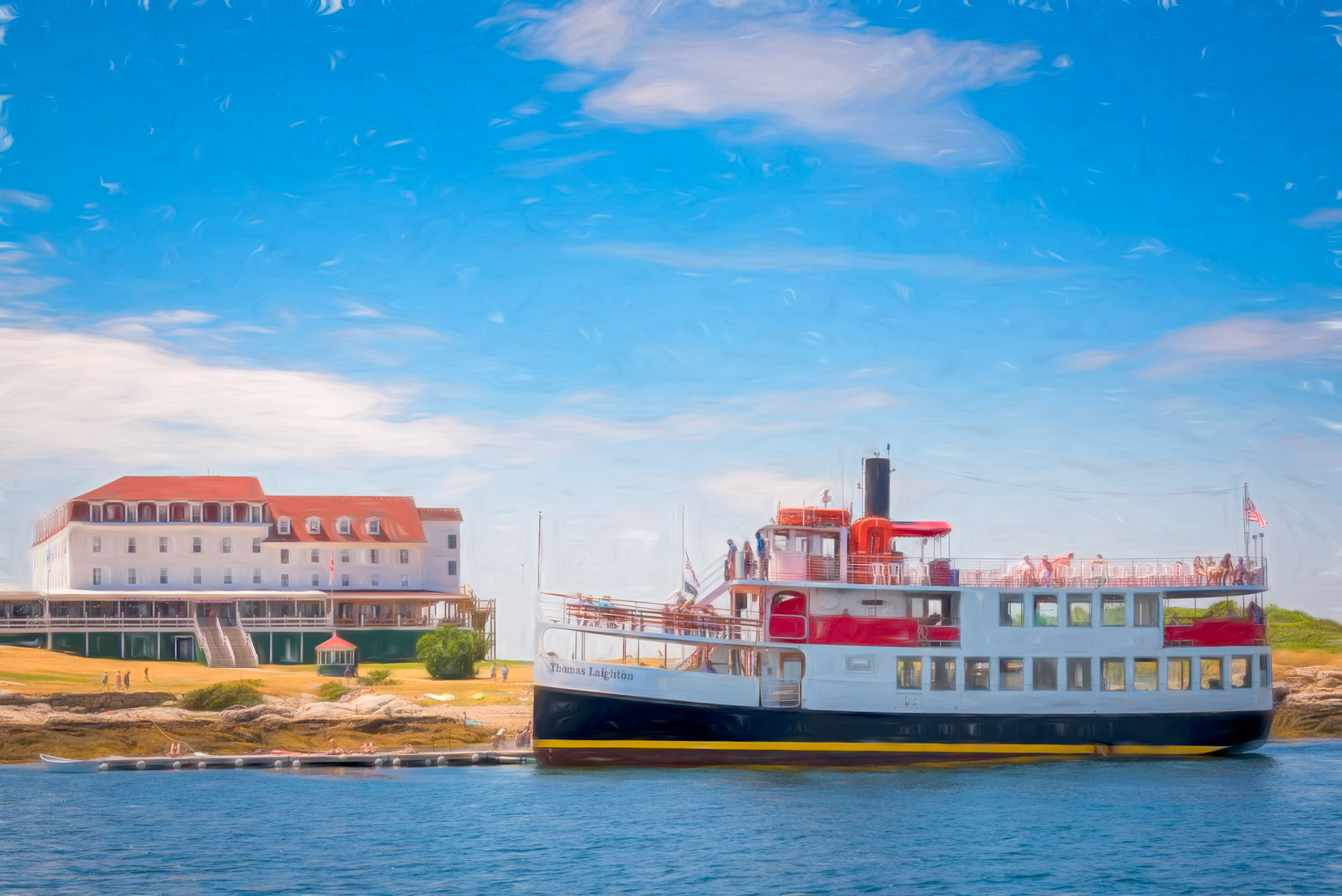 The Thomas Laighton at Oceanic Hotel on Star Island