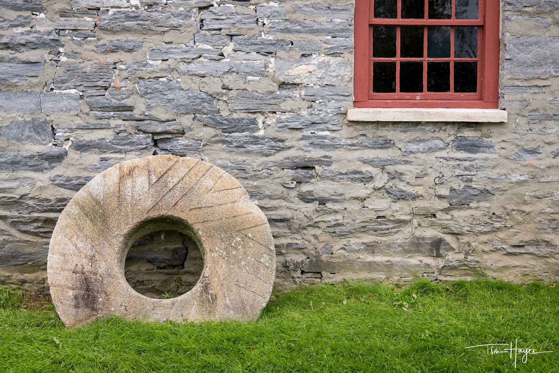 Mill Stone and Shaker Village Stone  Barn