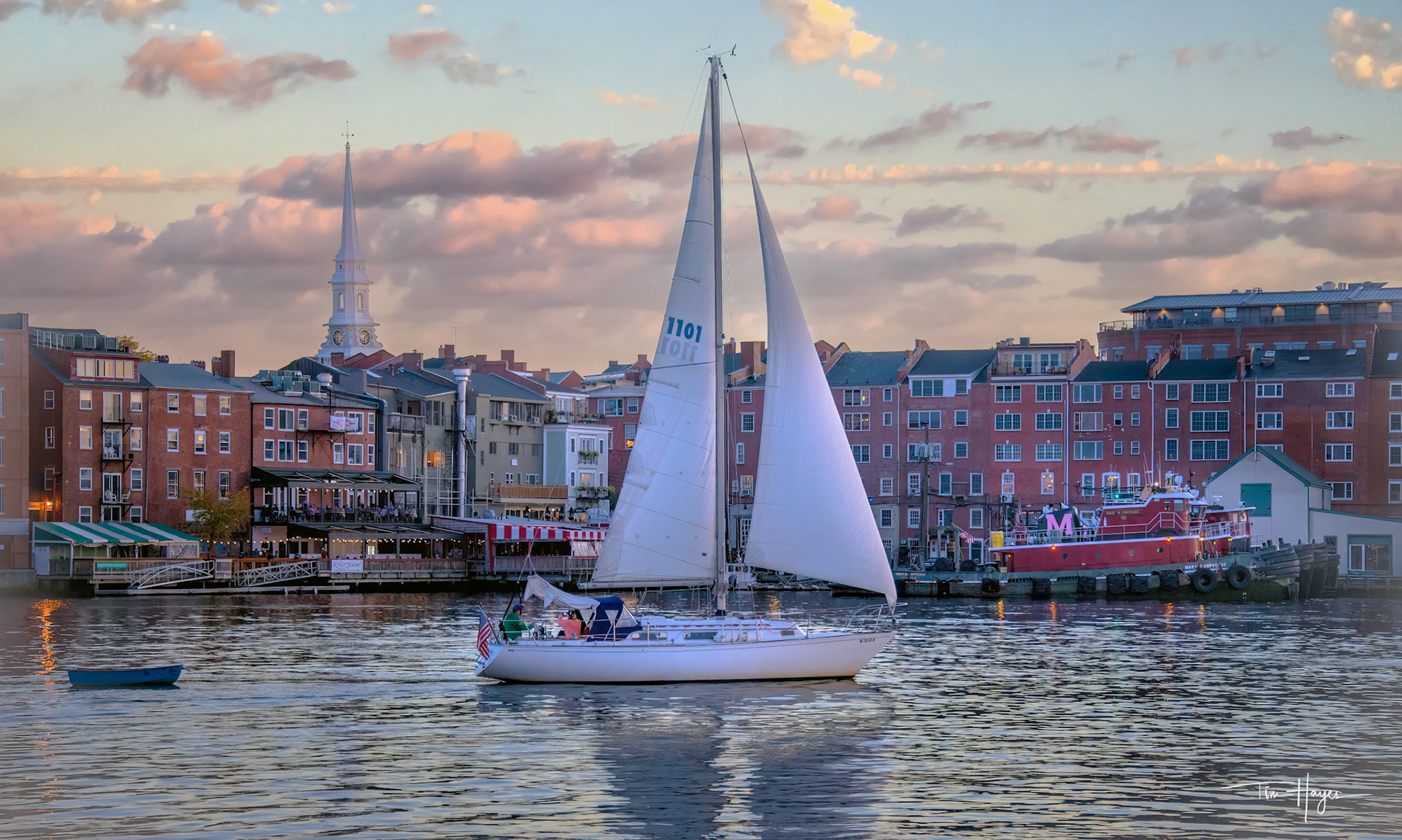 Perfect Sunset Sail