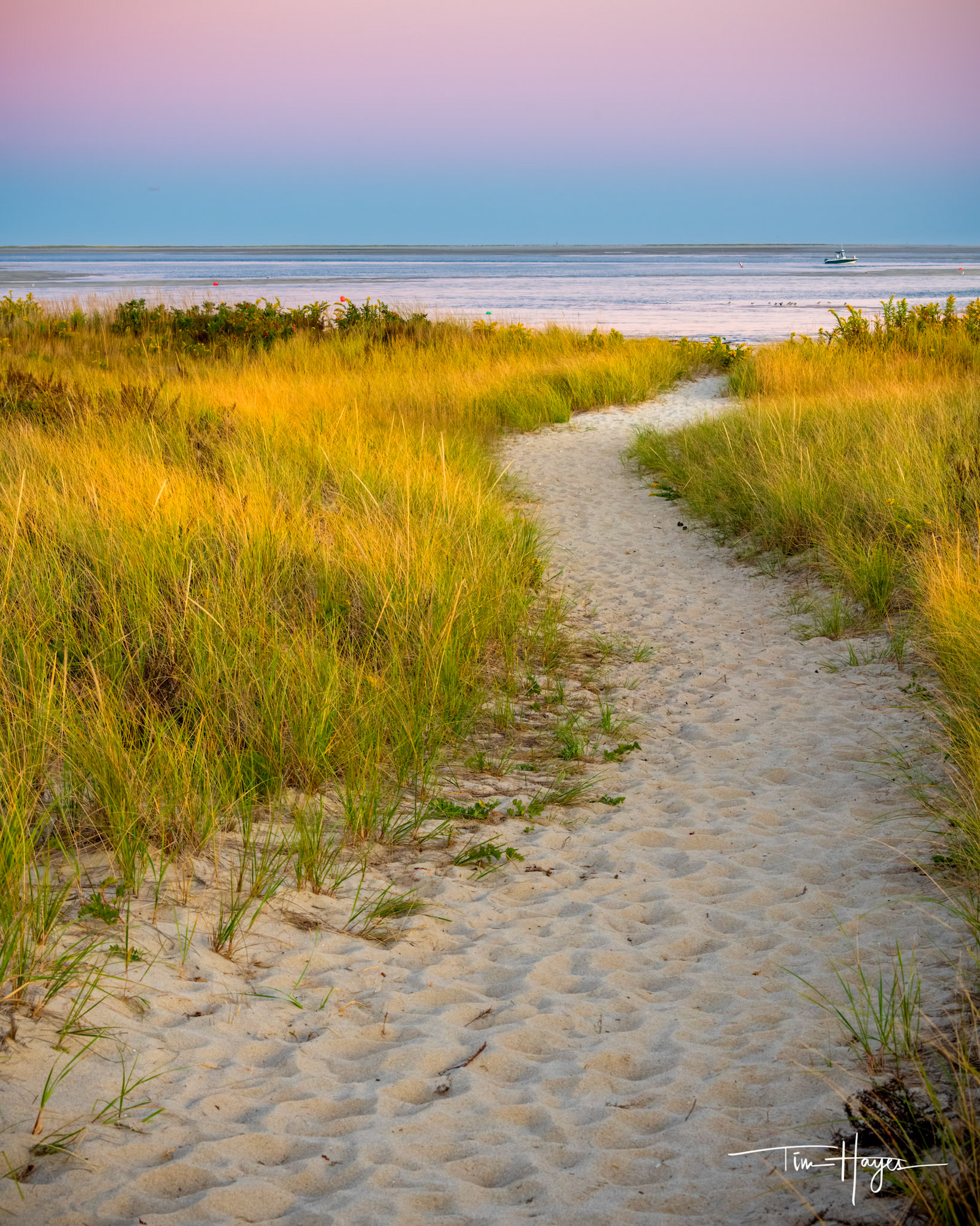 Path to Stage Harbor Beach