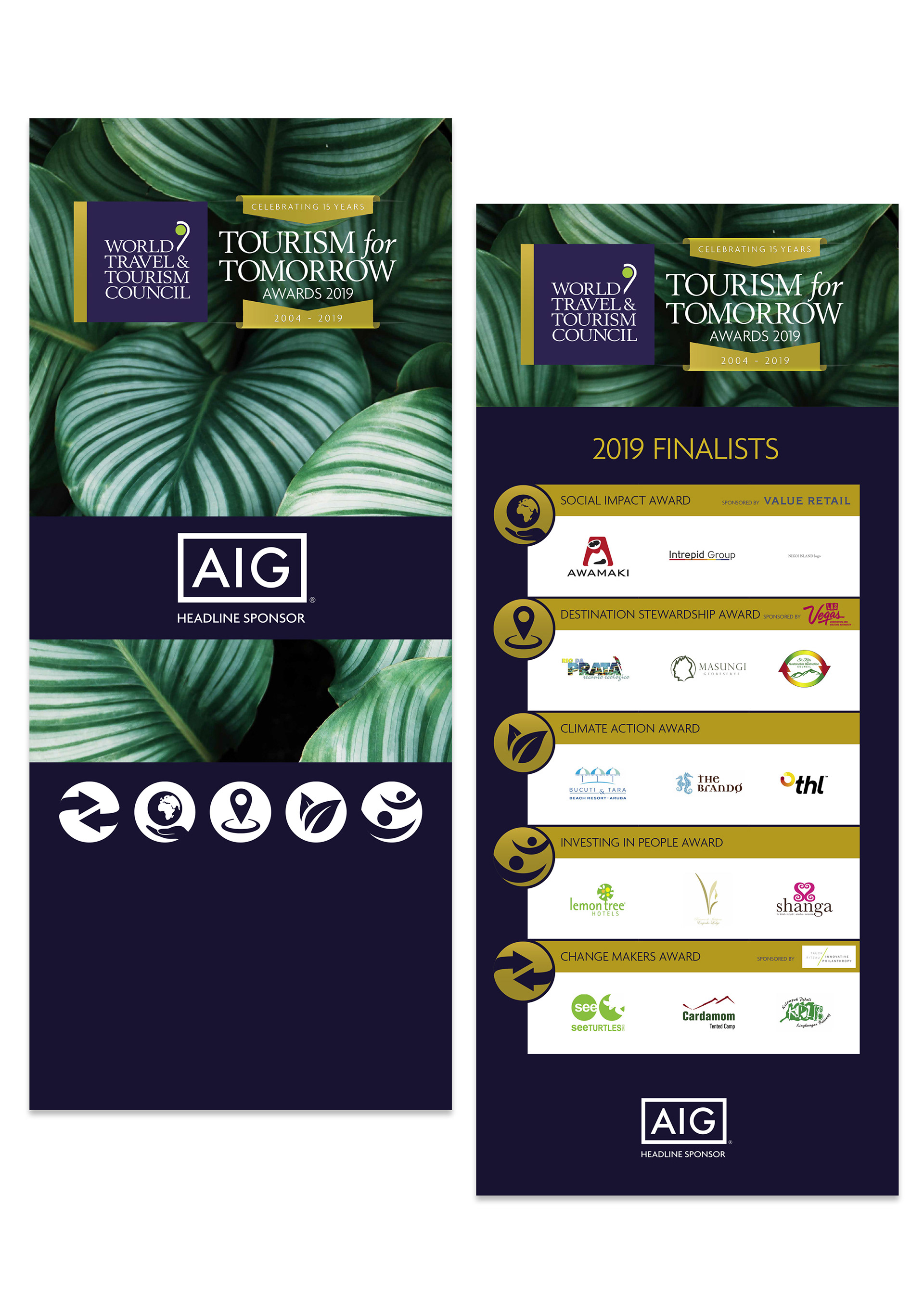 Roller banners designs