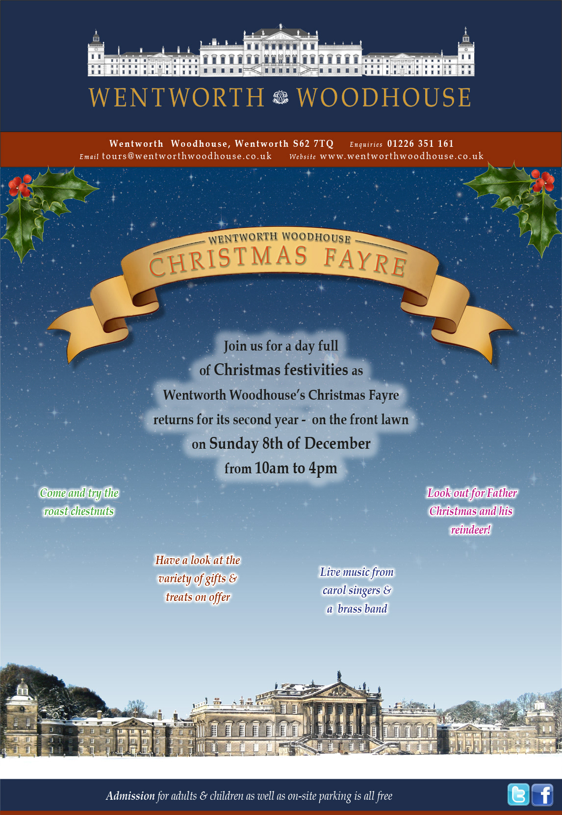 Wentworth Woodhouse Christmas fayre