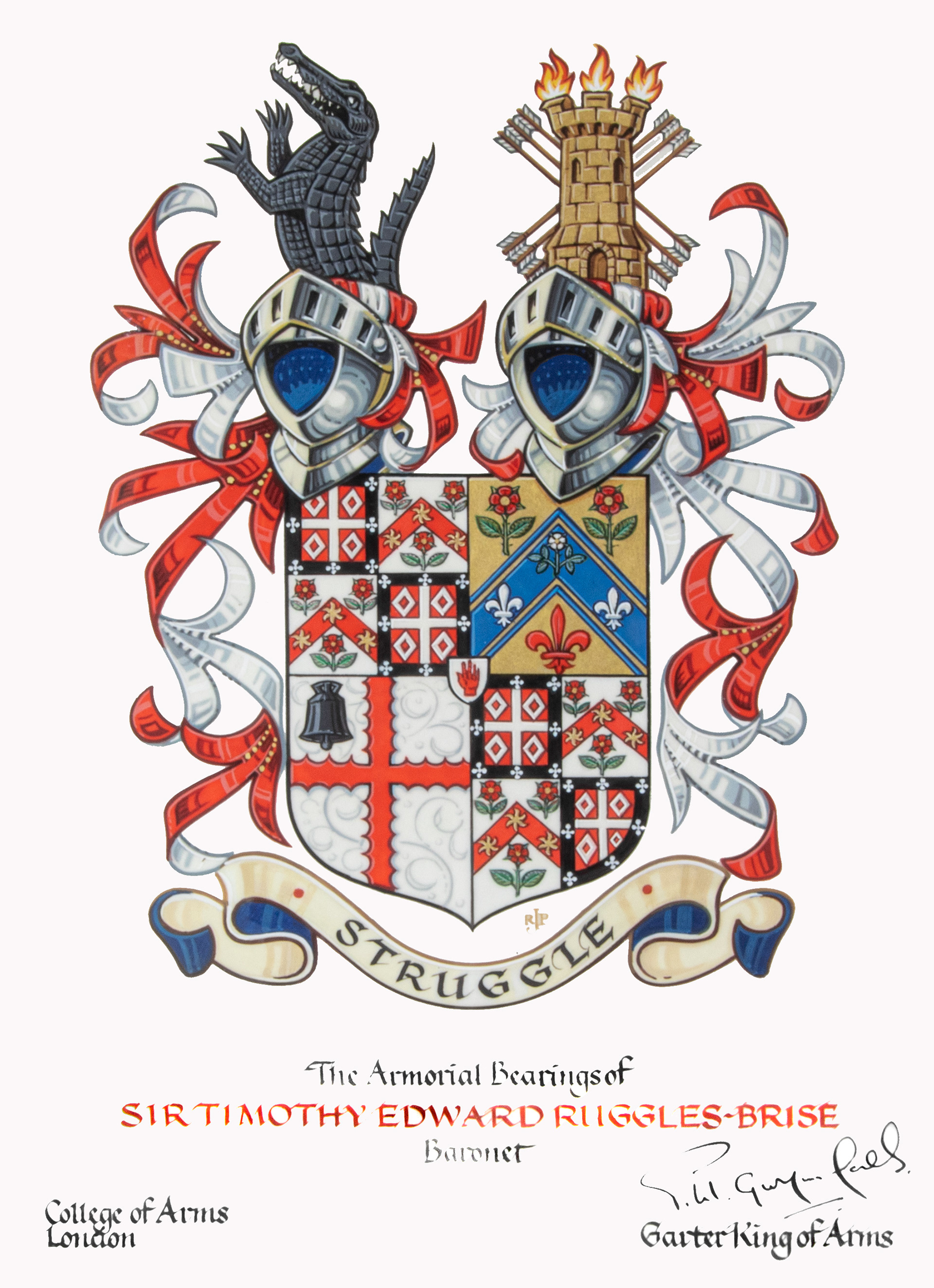 Sir Tim's coat of arms