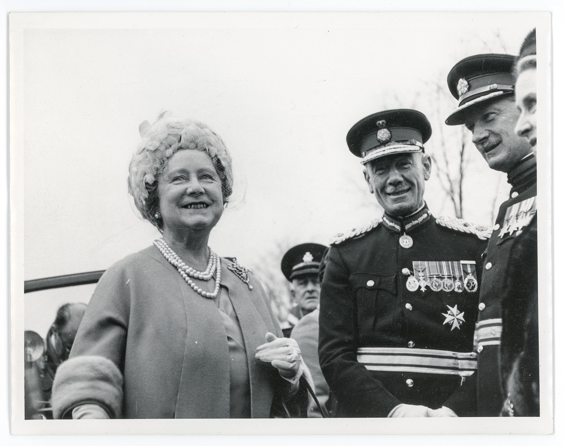 The Queen Mother, and Sir John Ruggles-Brise