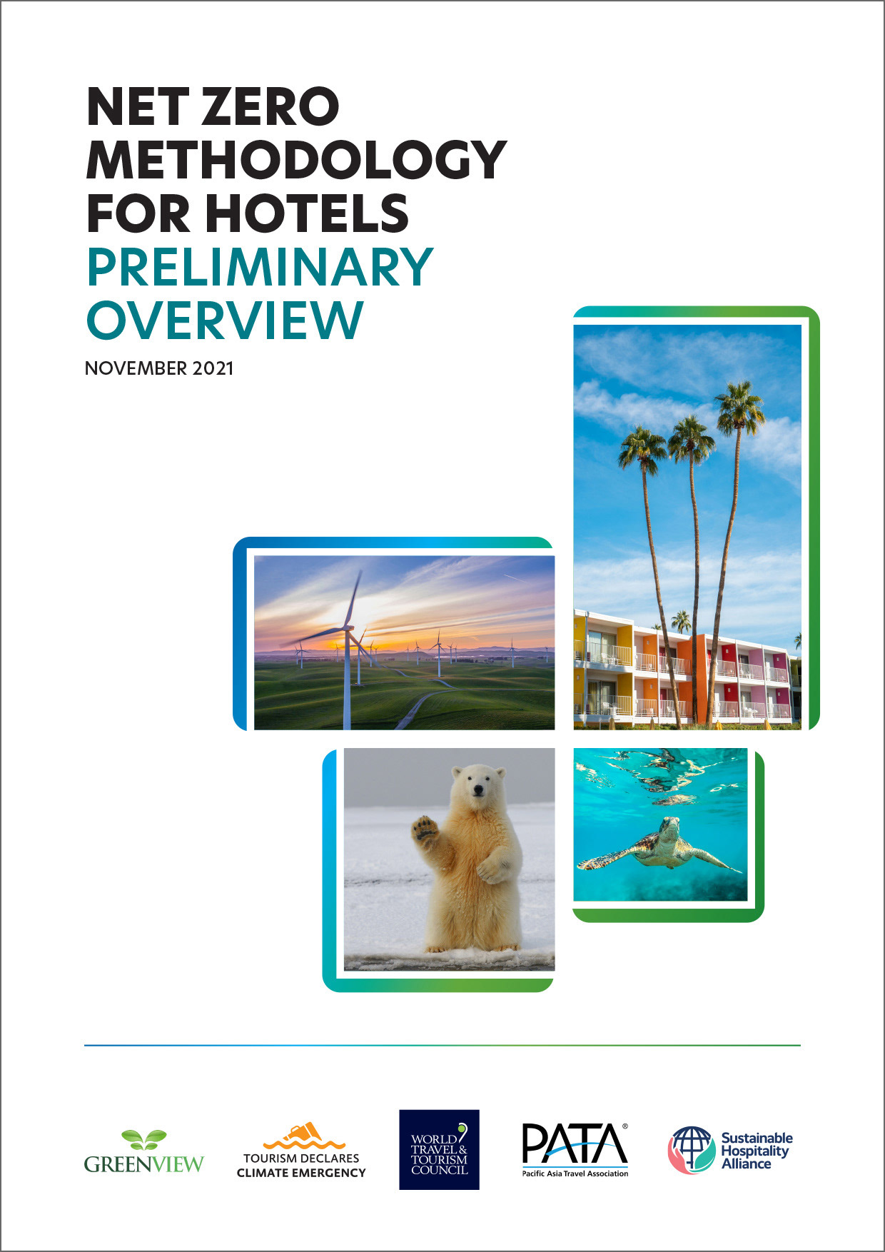Net Zero Methodology for Hotels: Preliminary Overview - Front cover