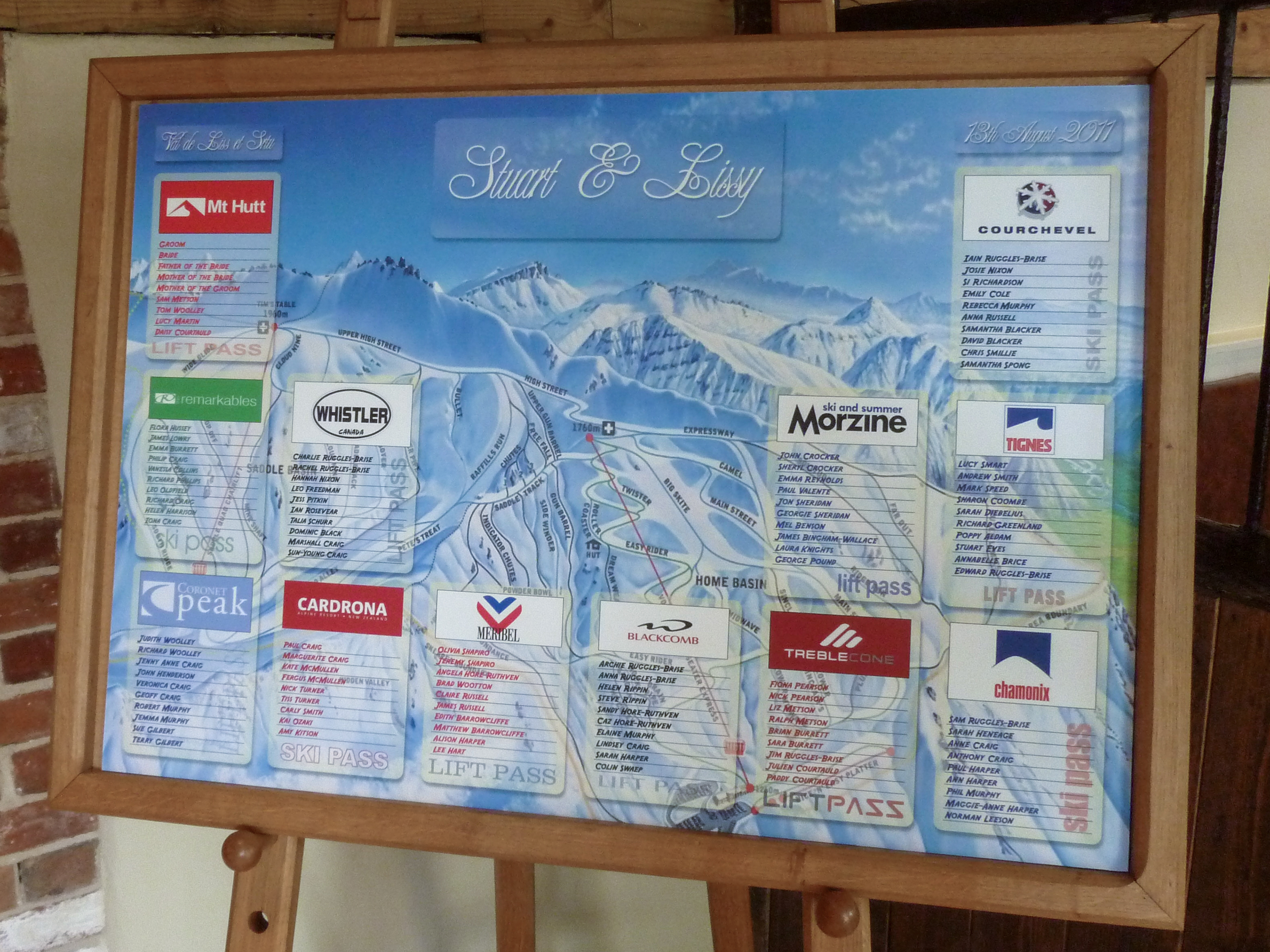 Seating plan