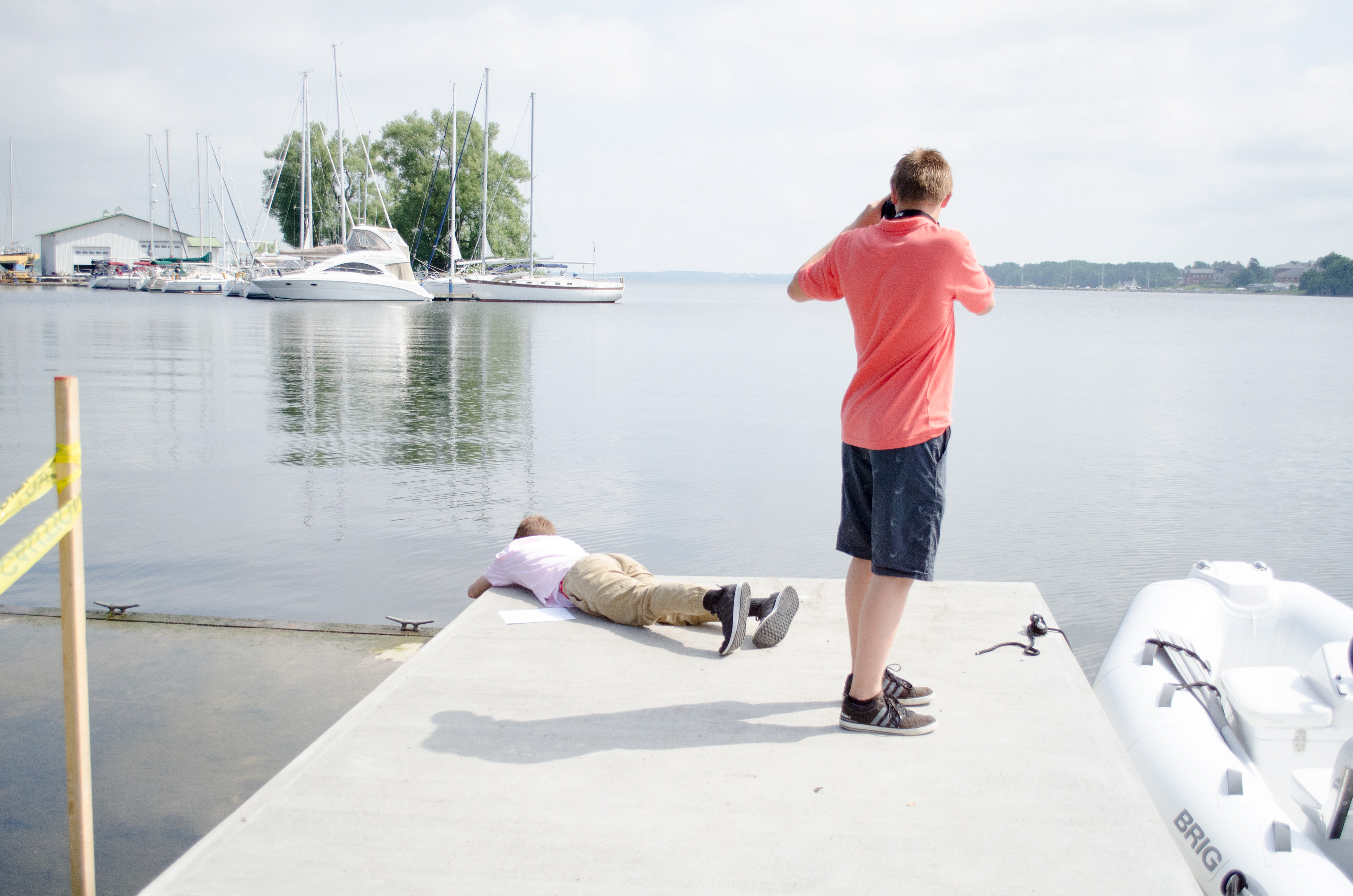 Teen Photo Camp students, Stitches and Pics summer 2017