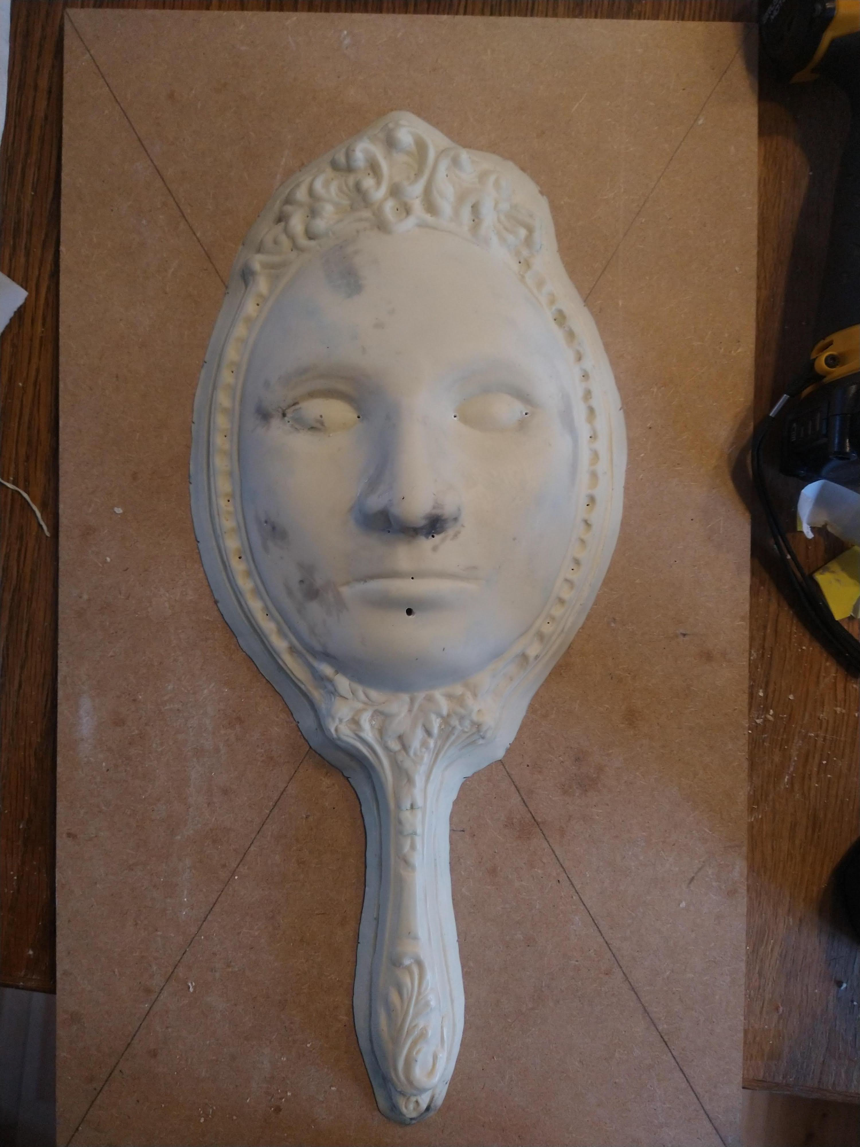 Cast of mask for vacuum forming