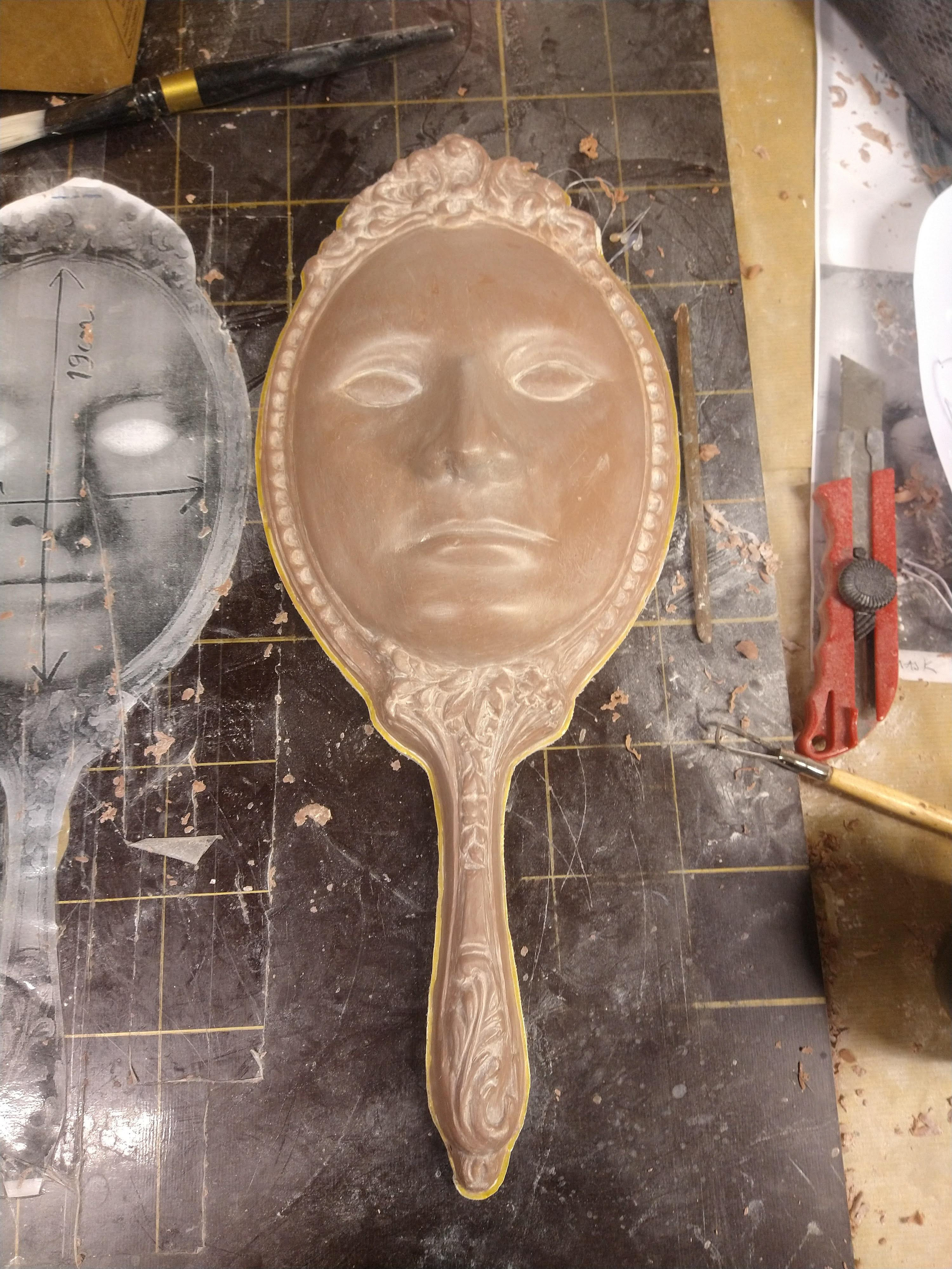 Sculpt of mask