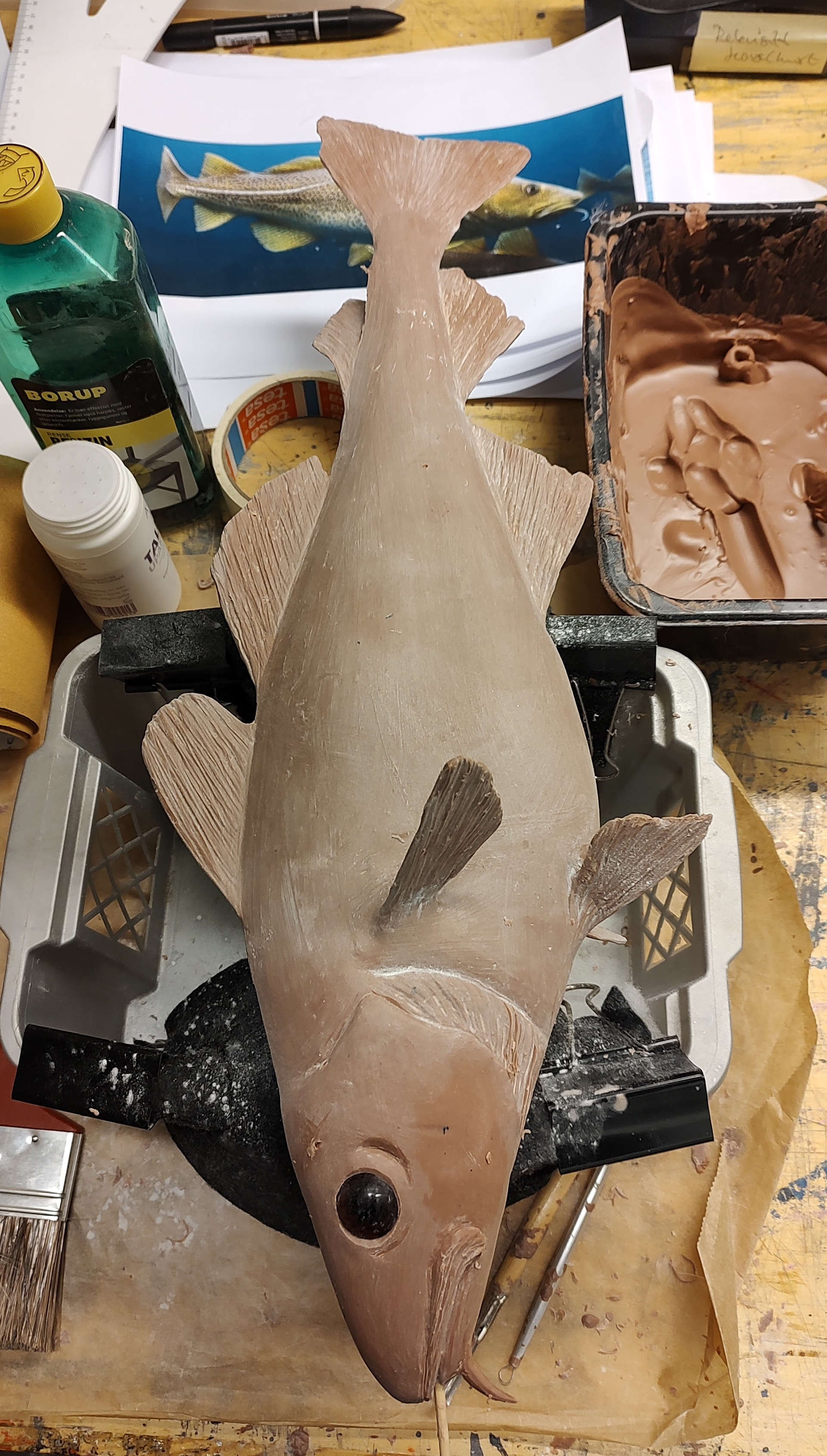 Sculpt of cod