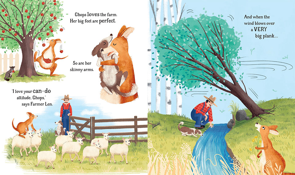 Kung-fu Kangaroo, written by Merv Lamington, illustration by Allison Langton