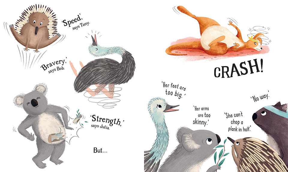 Kung-fu Kangaroo, written by Merv Lamington, illustration by Allison Langton