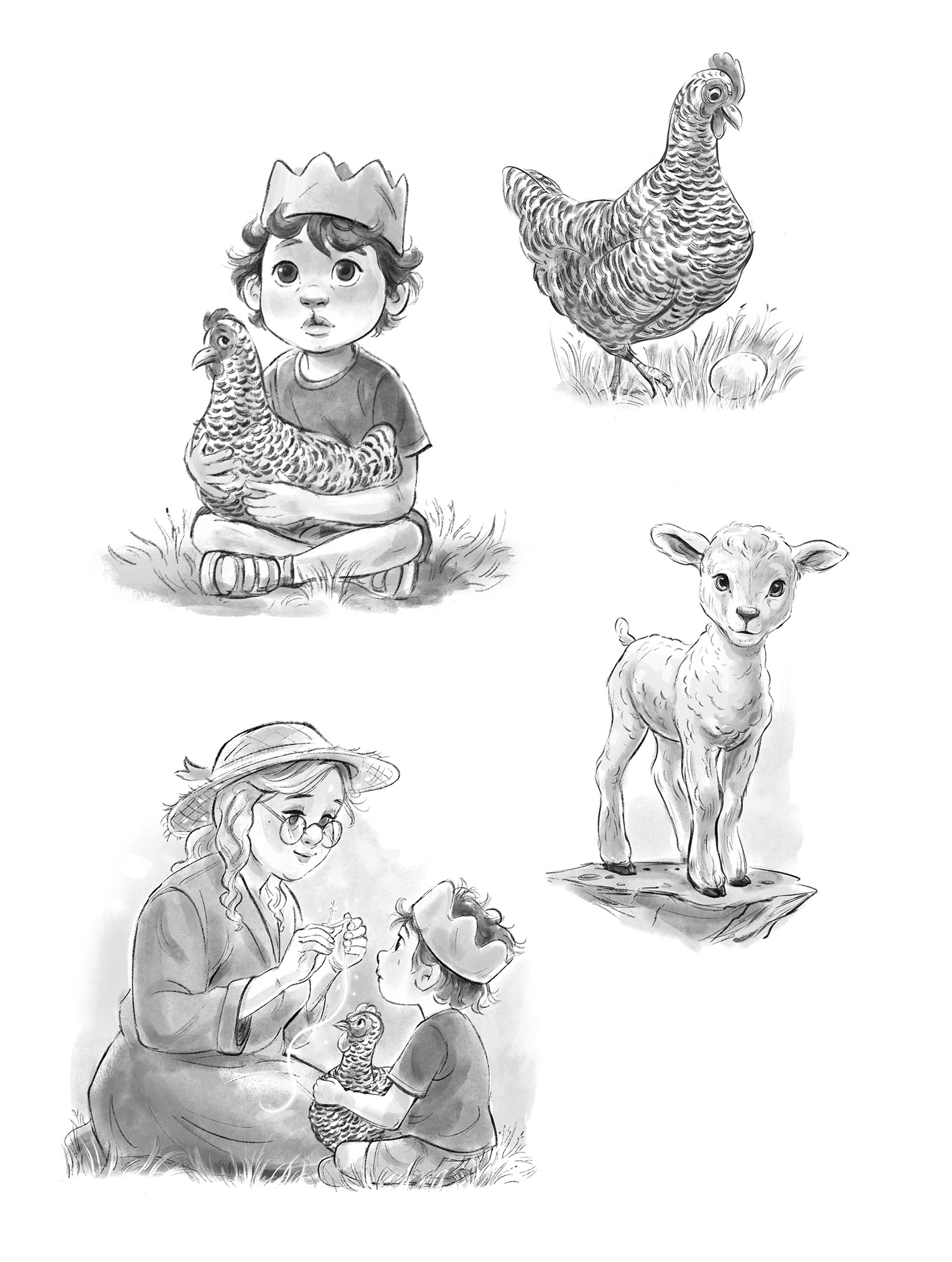 Select interiors for Back to the Bright Before - Random House Books for Young Readers