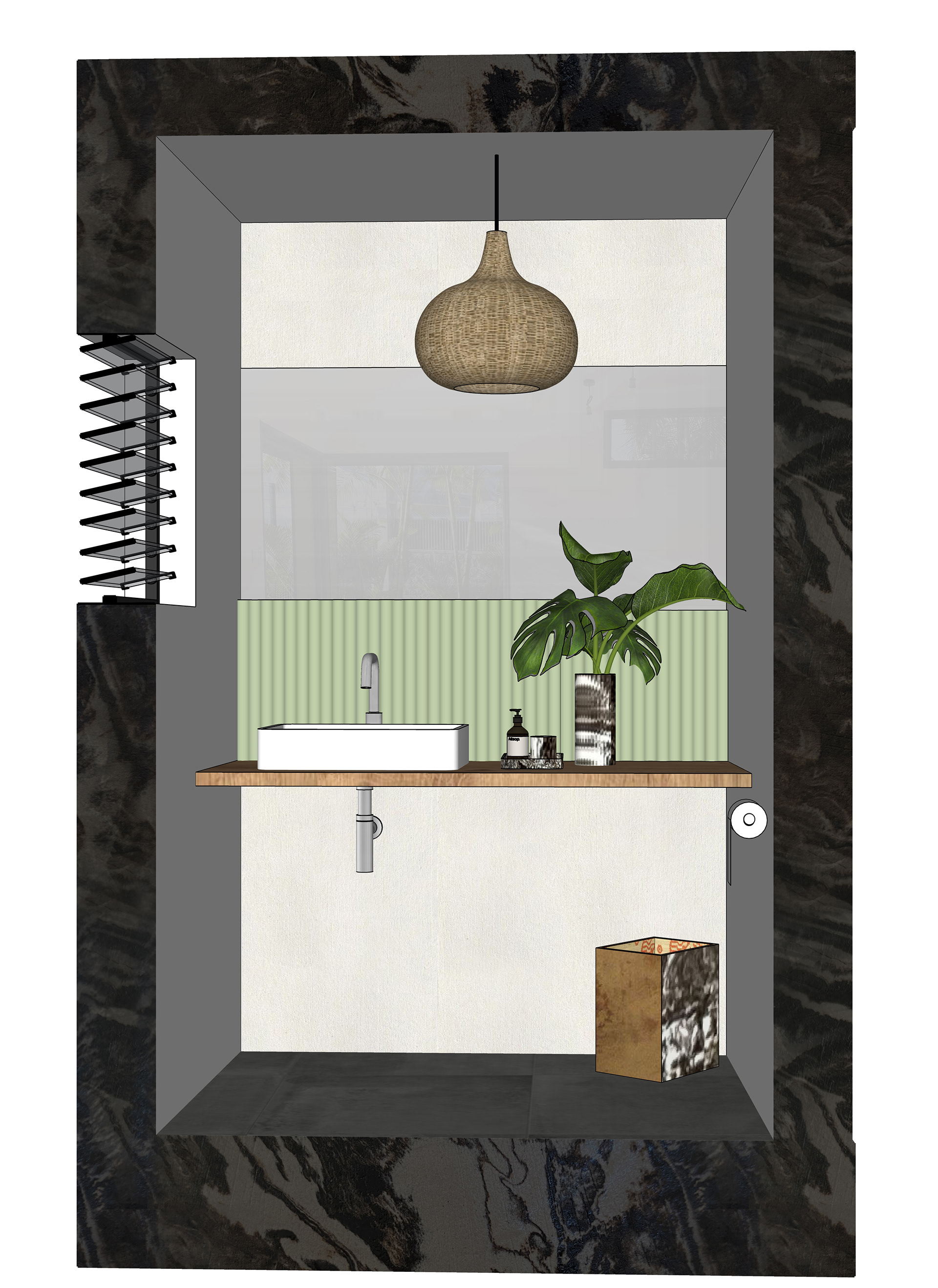 Agence architecture interieure tropicale réunion 974 Selva bureau La Possession