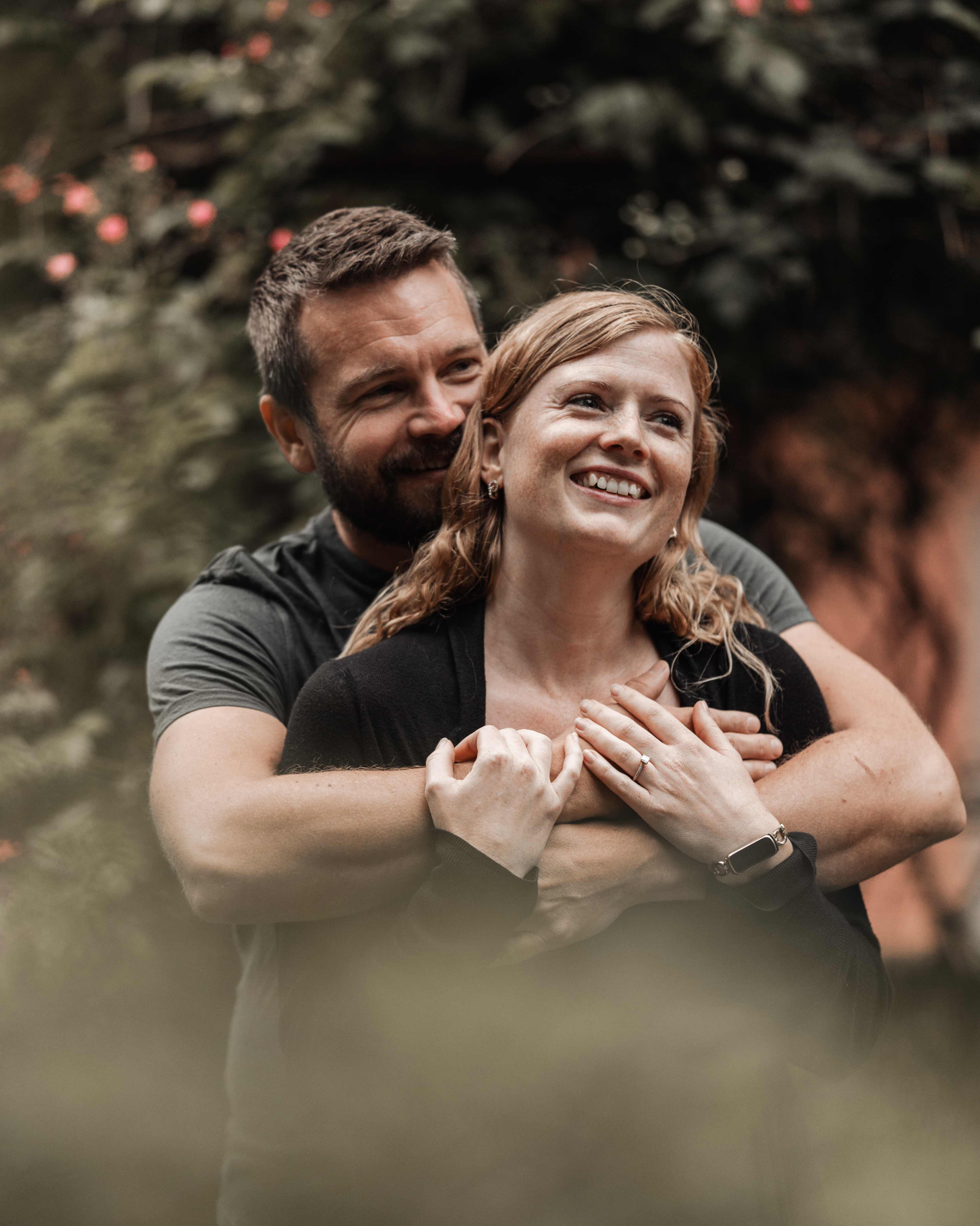 Provfotografering innan bröllop
