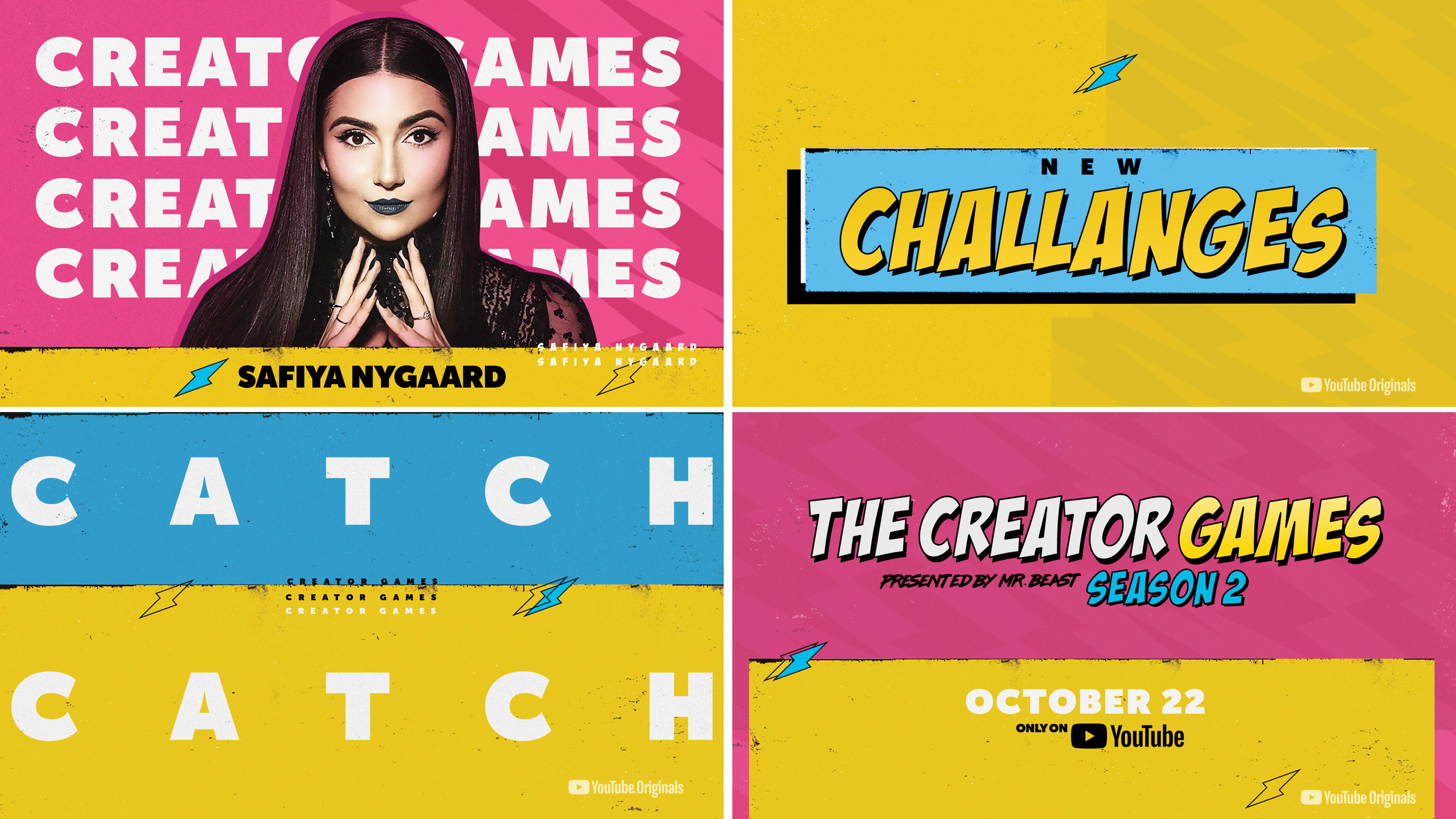 YouTube Creator Games In-Show Graphics