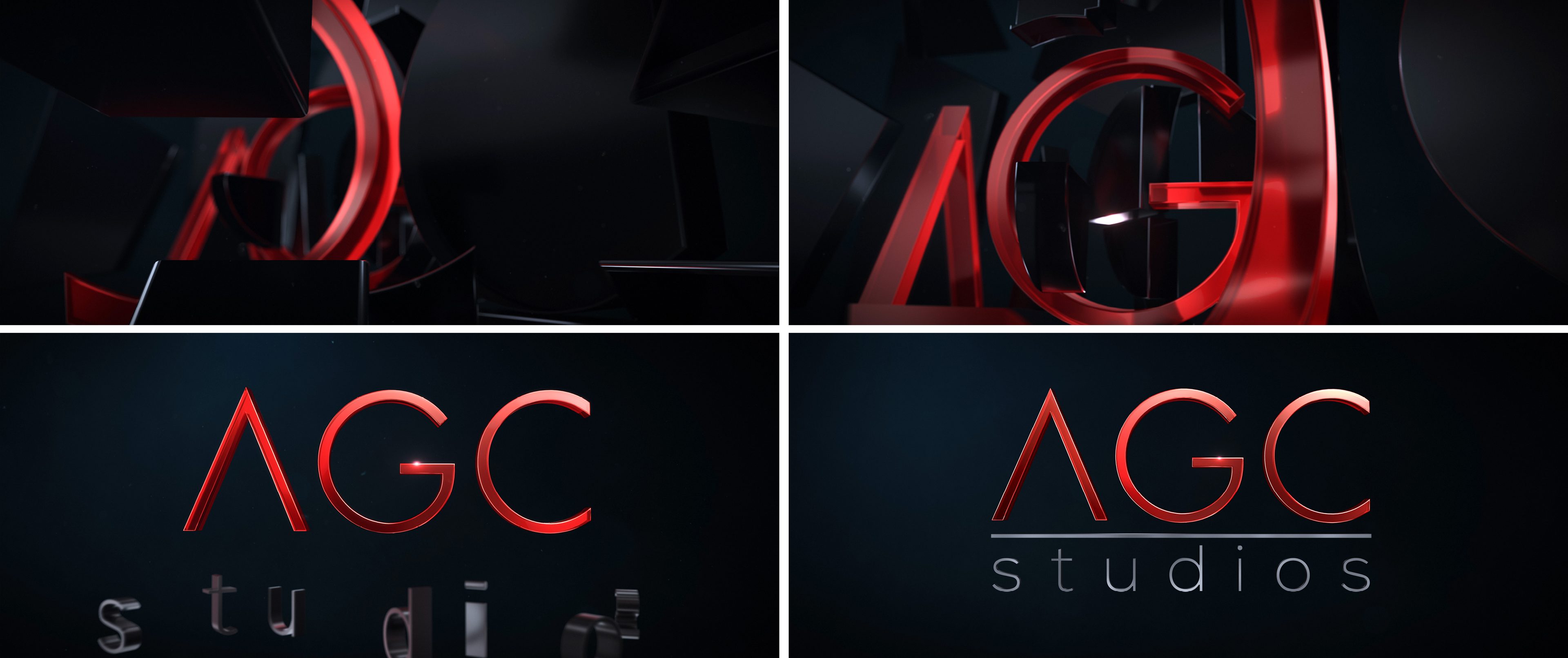 AGC Studios 3D Logo Animation