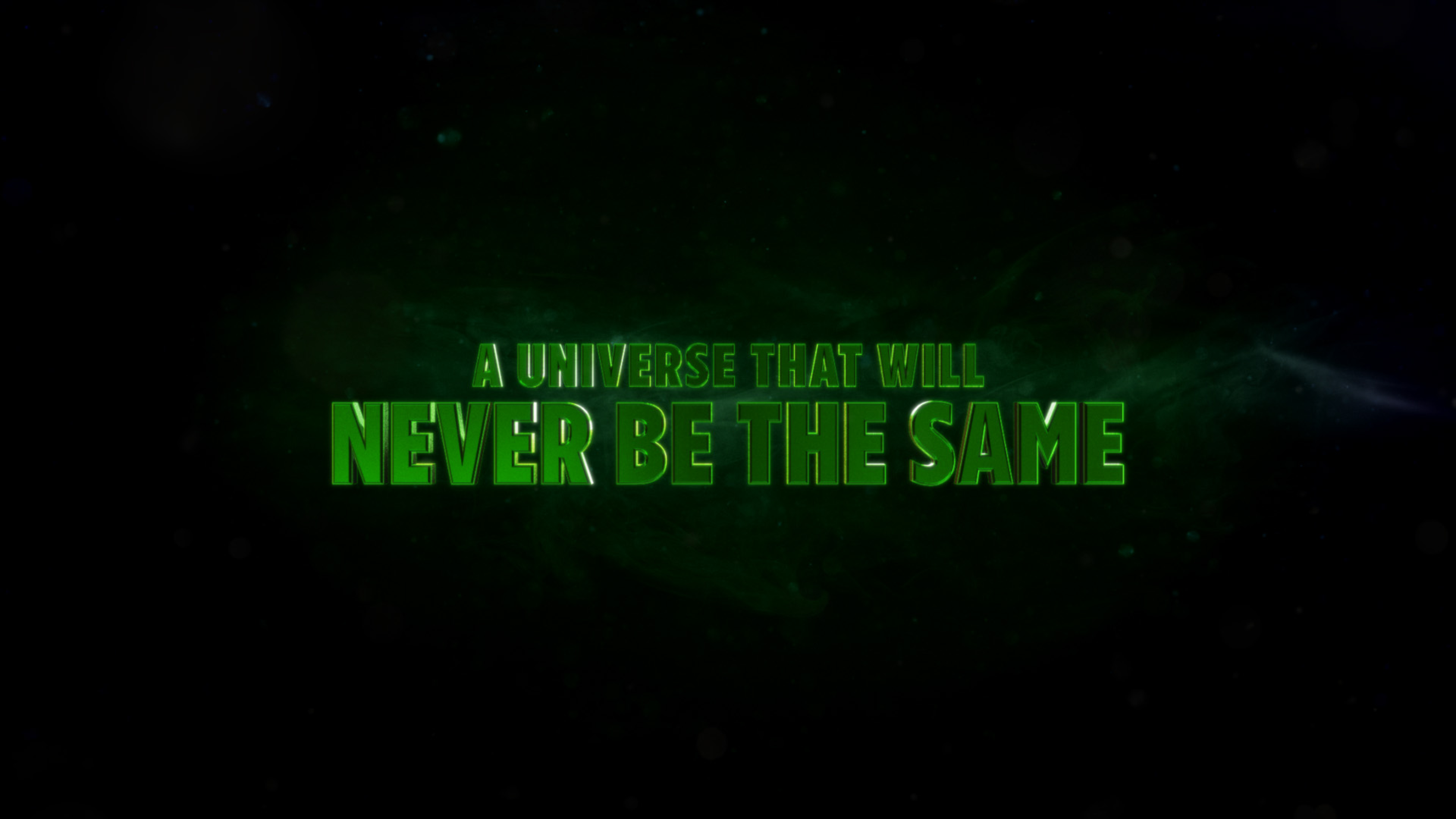 "Green Lantern: Beware My Power" Movie Trailer - Style Frame