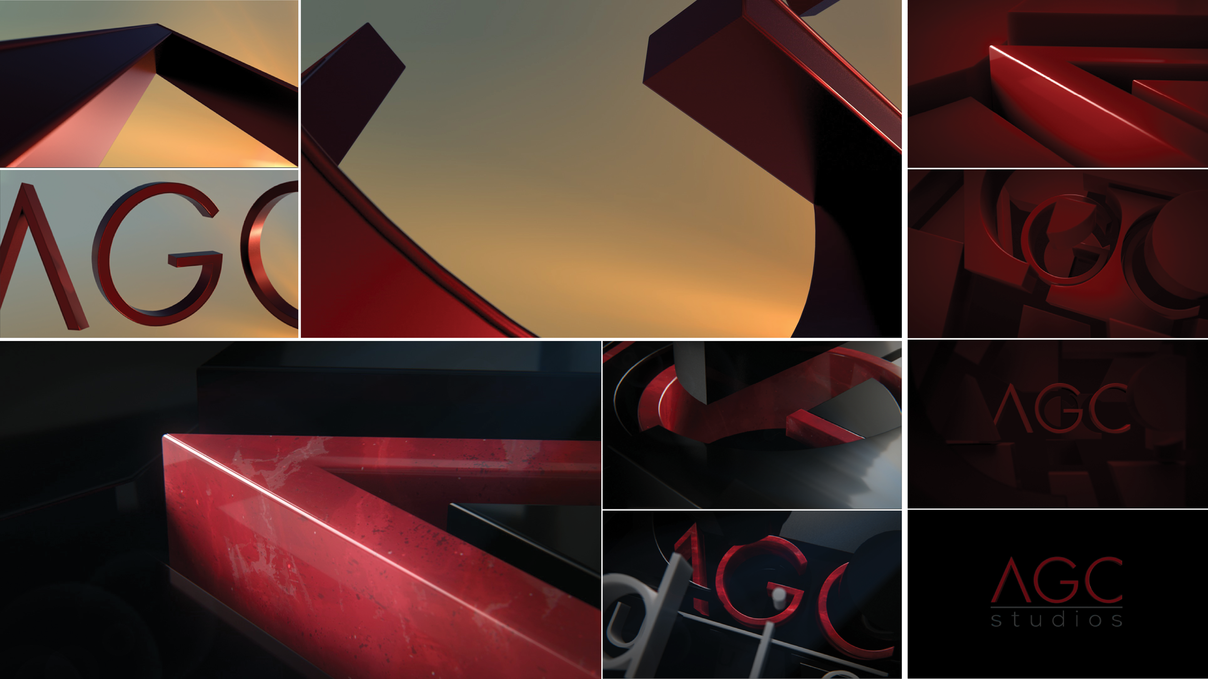 AGC Logo Animation - Alternate Style Frames