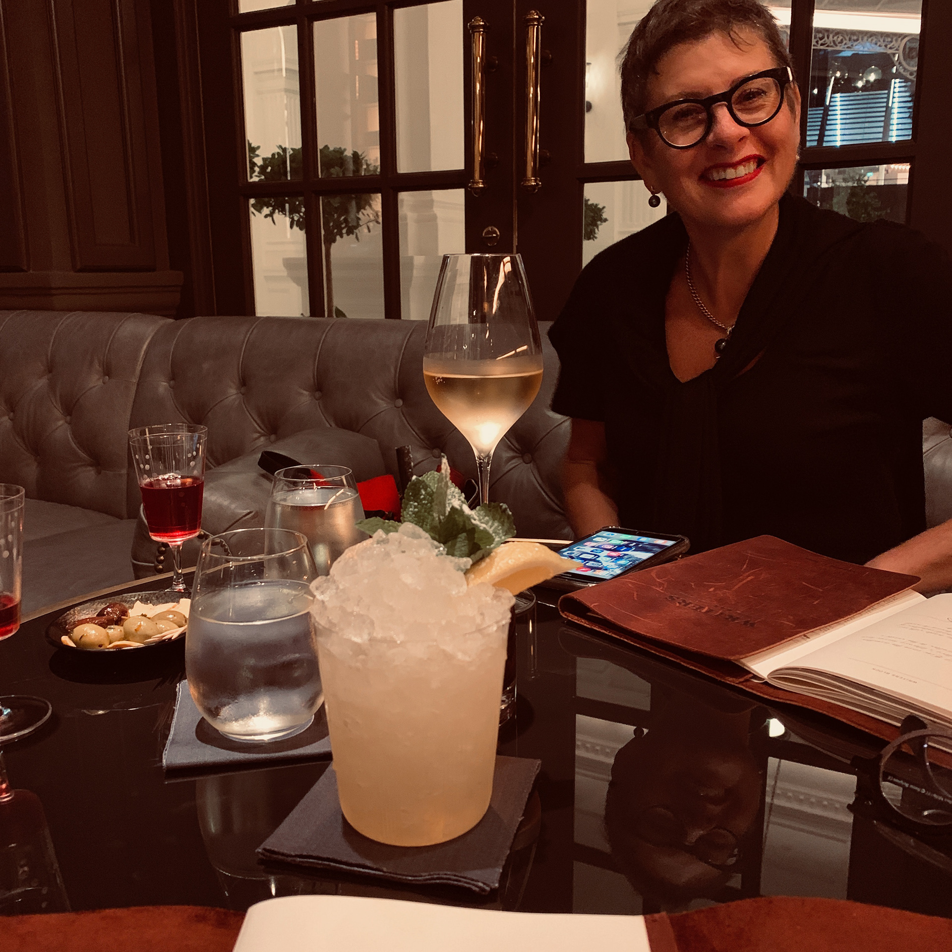 Writers Bar -The Long Bar was overbooked.
