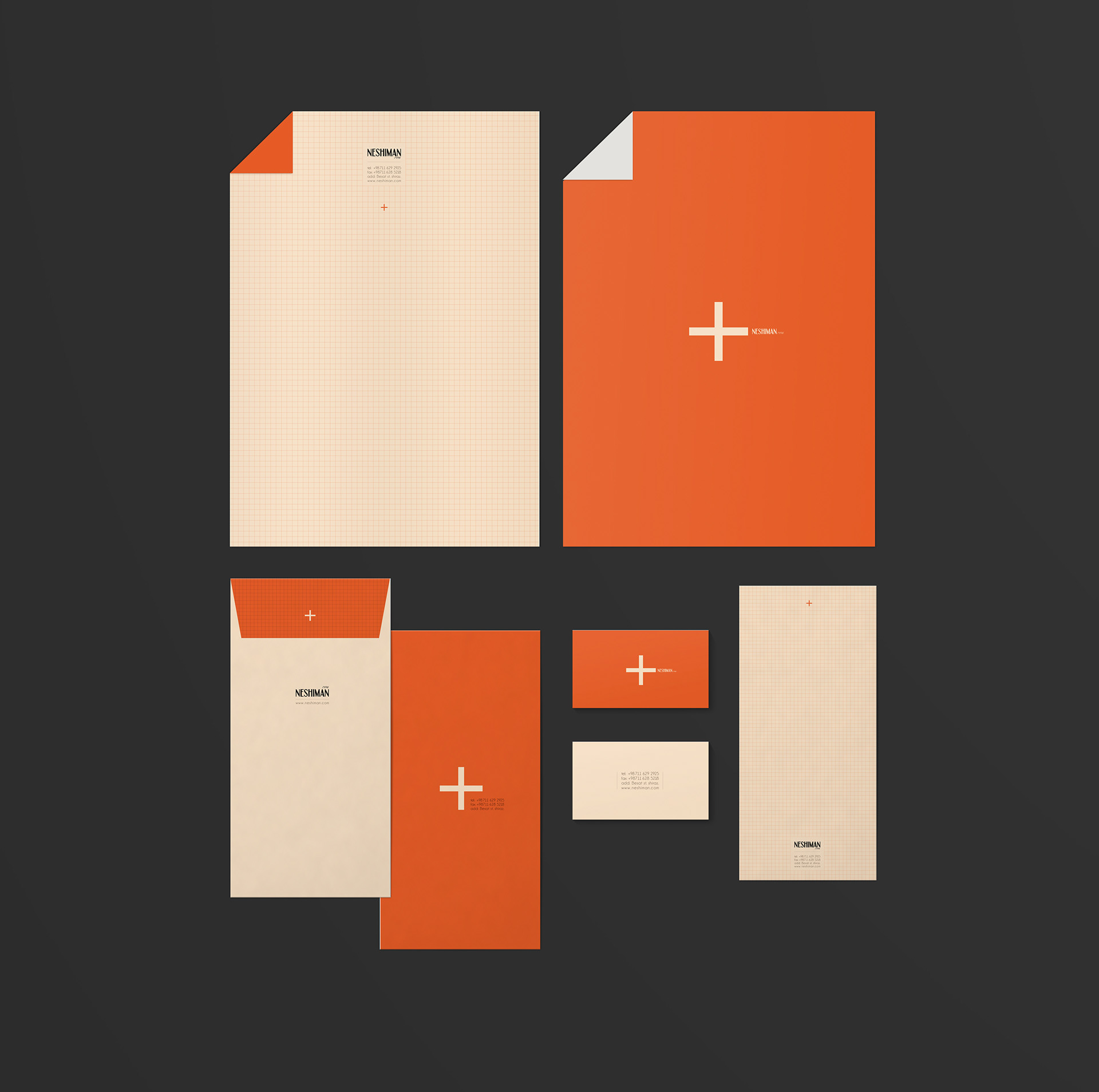 Corporate Identity Design | Neshiman Furniture Design Co.