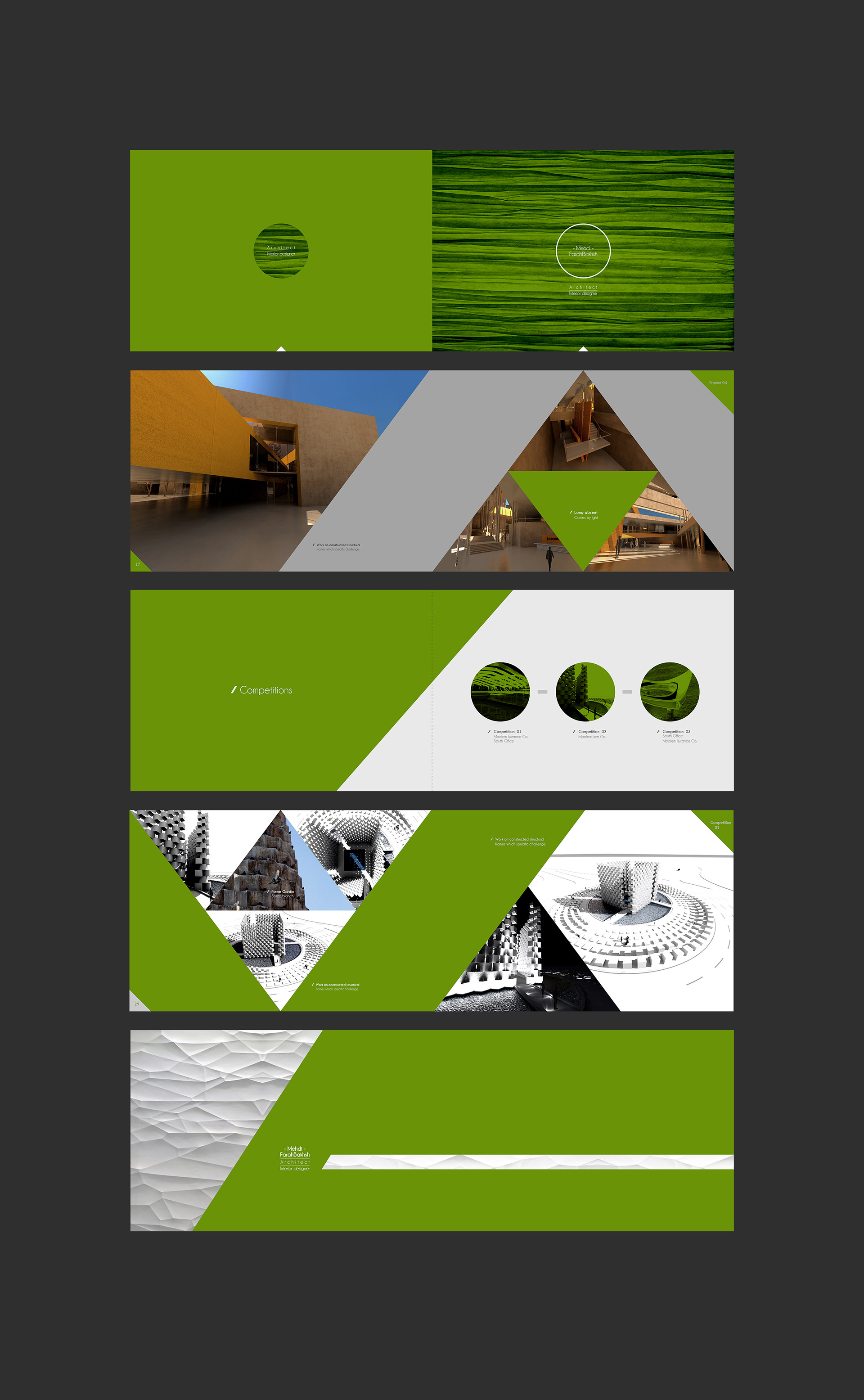 Portfolio Design | M.FarahBakhsh