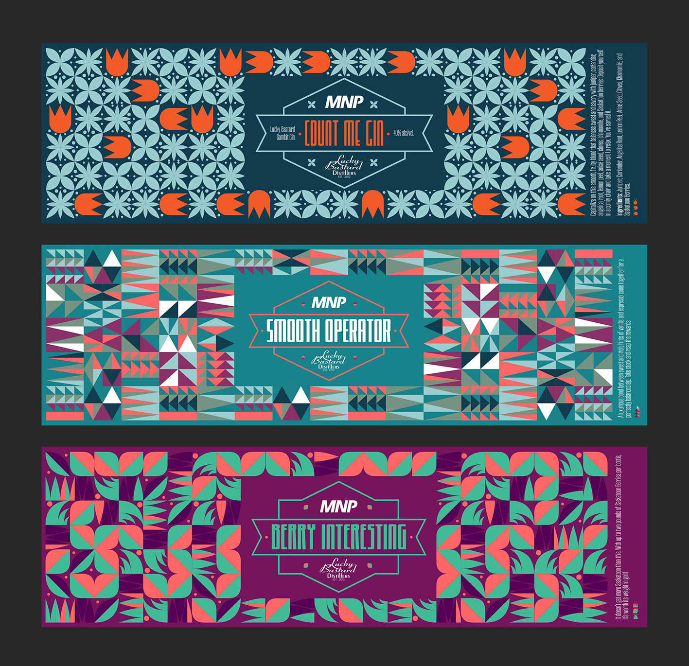 Wraparound beverage label