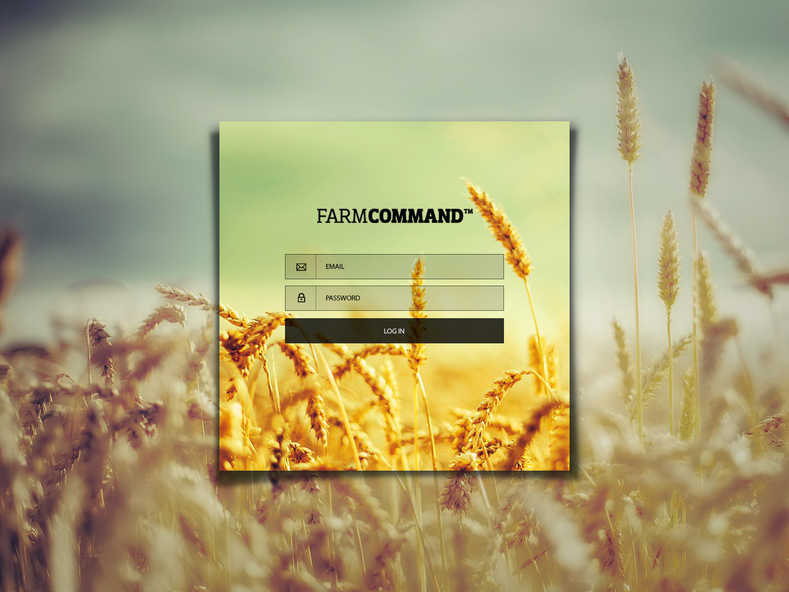 Home page design for FarmCommand App | FarmersEdge