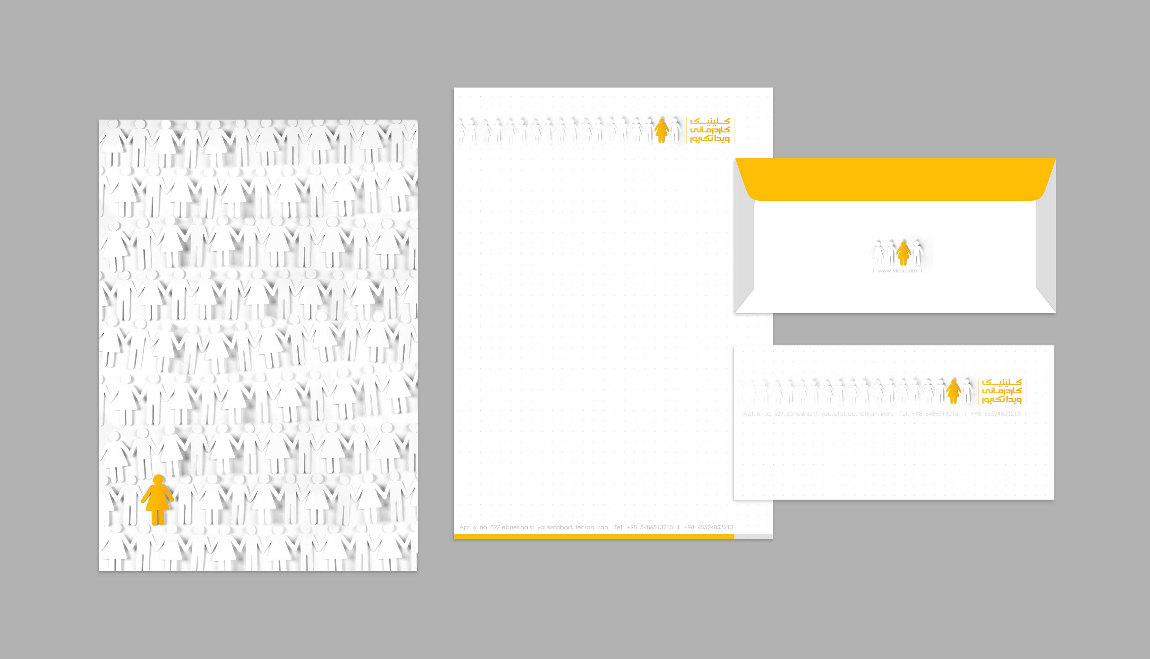 Corporate Identity Design | V. Takpoor, Rehabilitation Specialist